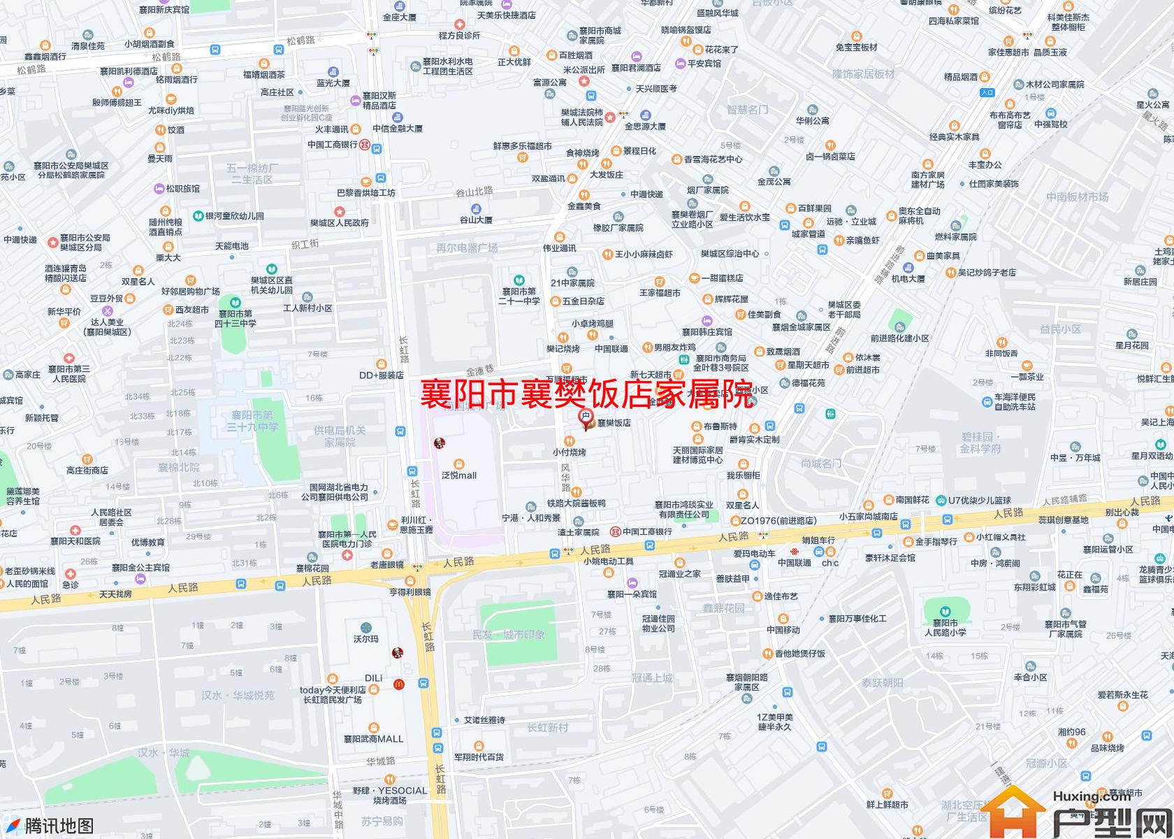 襄樊饭店家属院小区 - 户型网