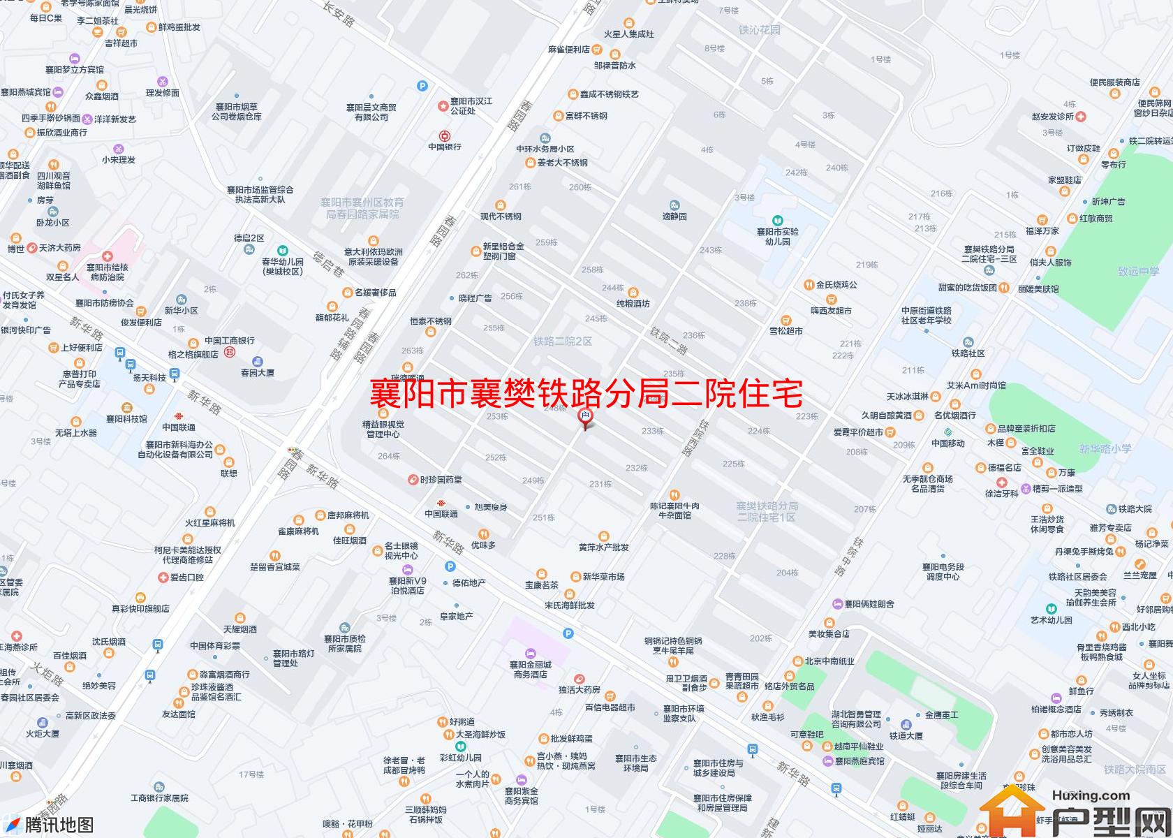 襄樊铁路分局二院住宅2区小区 - 户型网