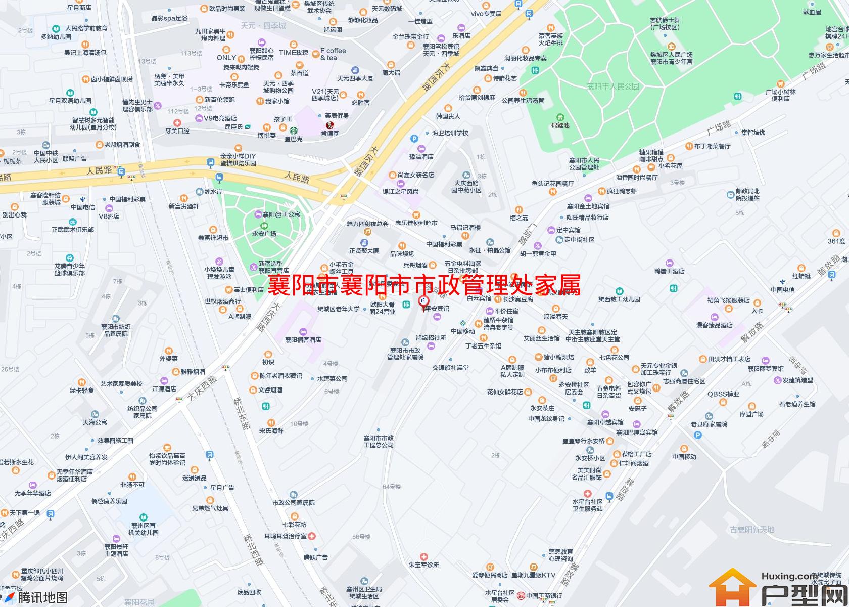襄阳市市政管理处家属院小区 - 户型网