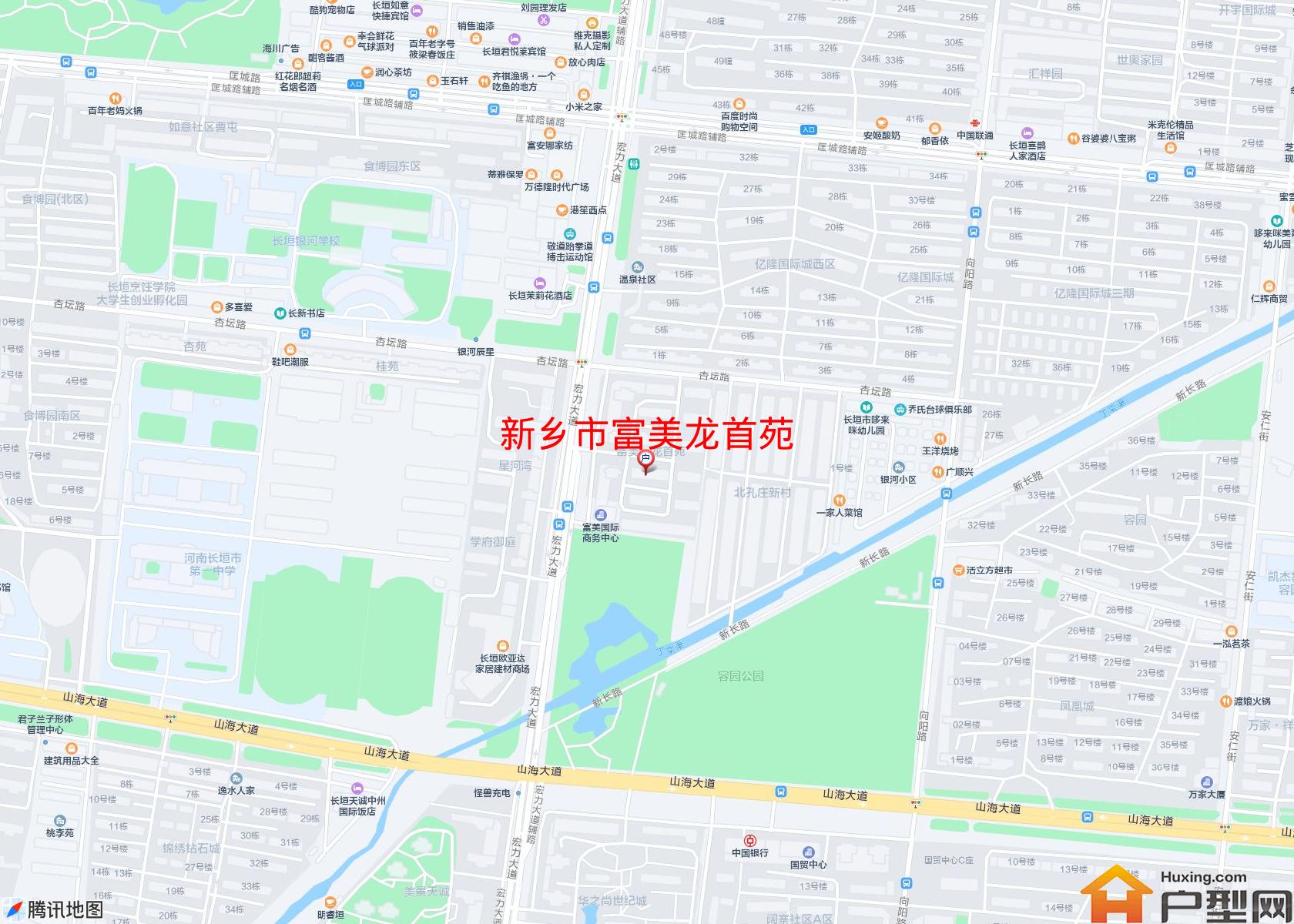 富美龙首苑小区 - 户型网