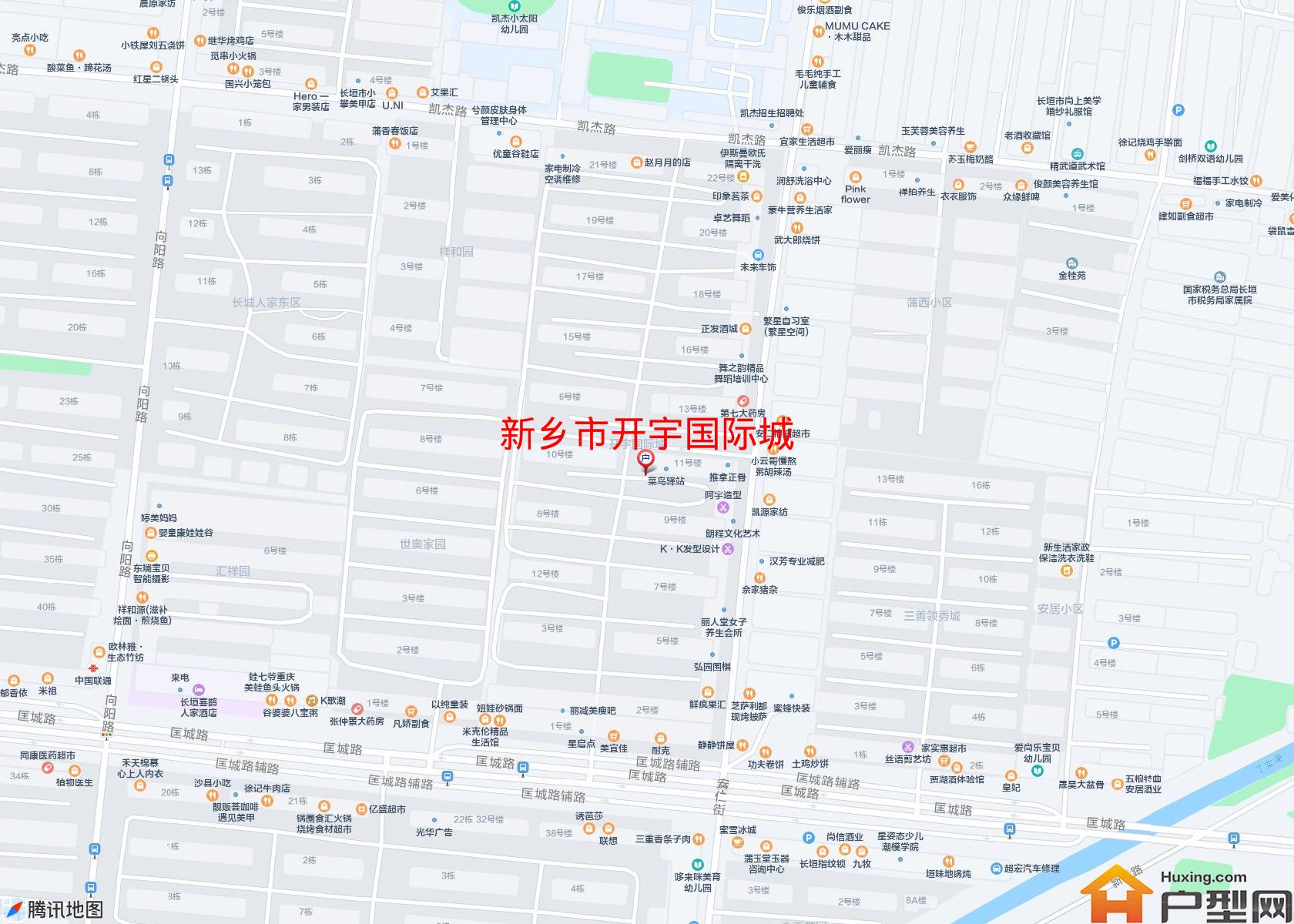 开宇国际城小区 - 户型网
