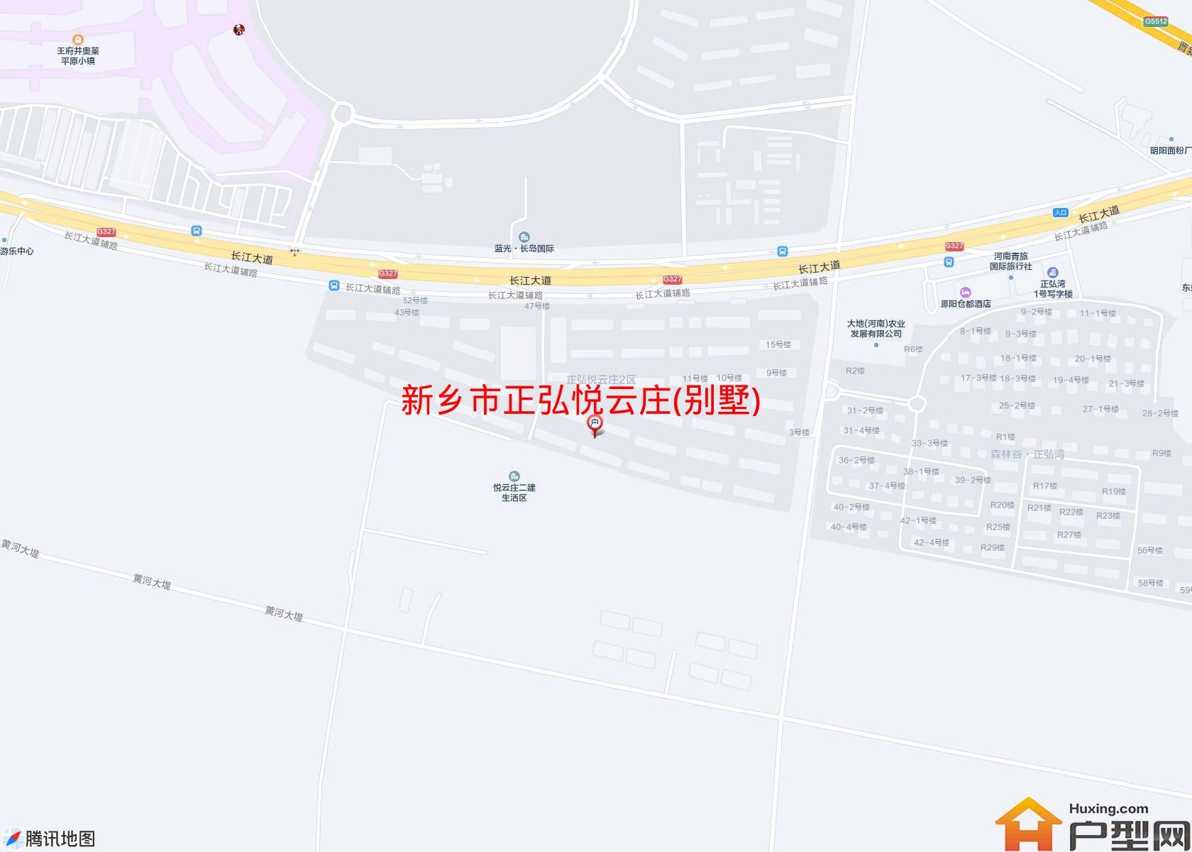正弘悦云庄(别墅)小区 - 户型网
