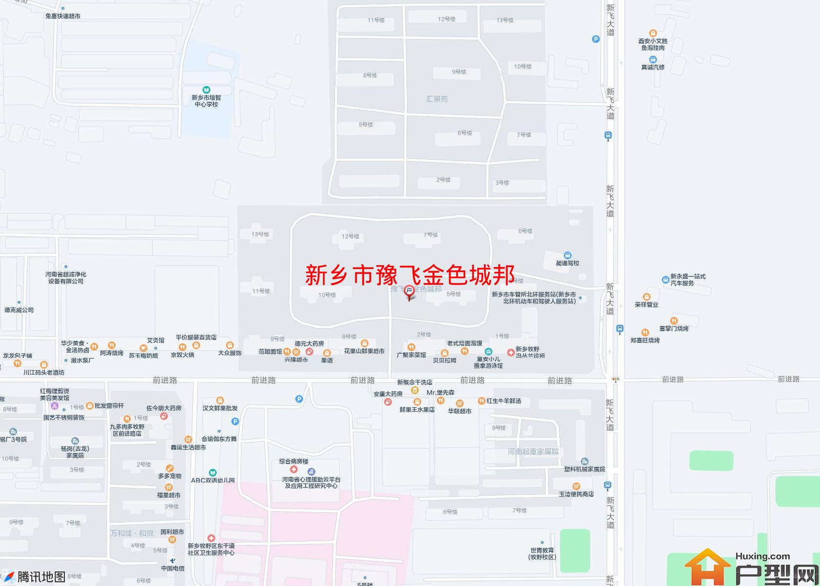 豫飞金色城邦小区 - 户型网
