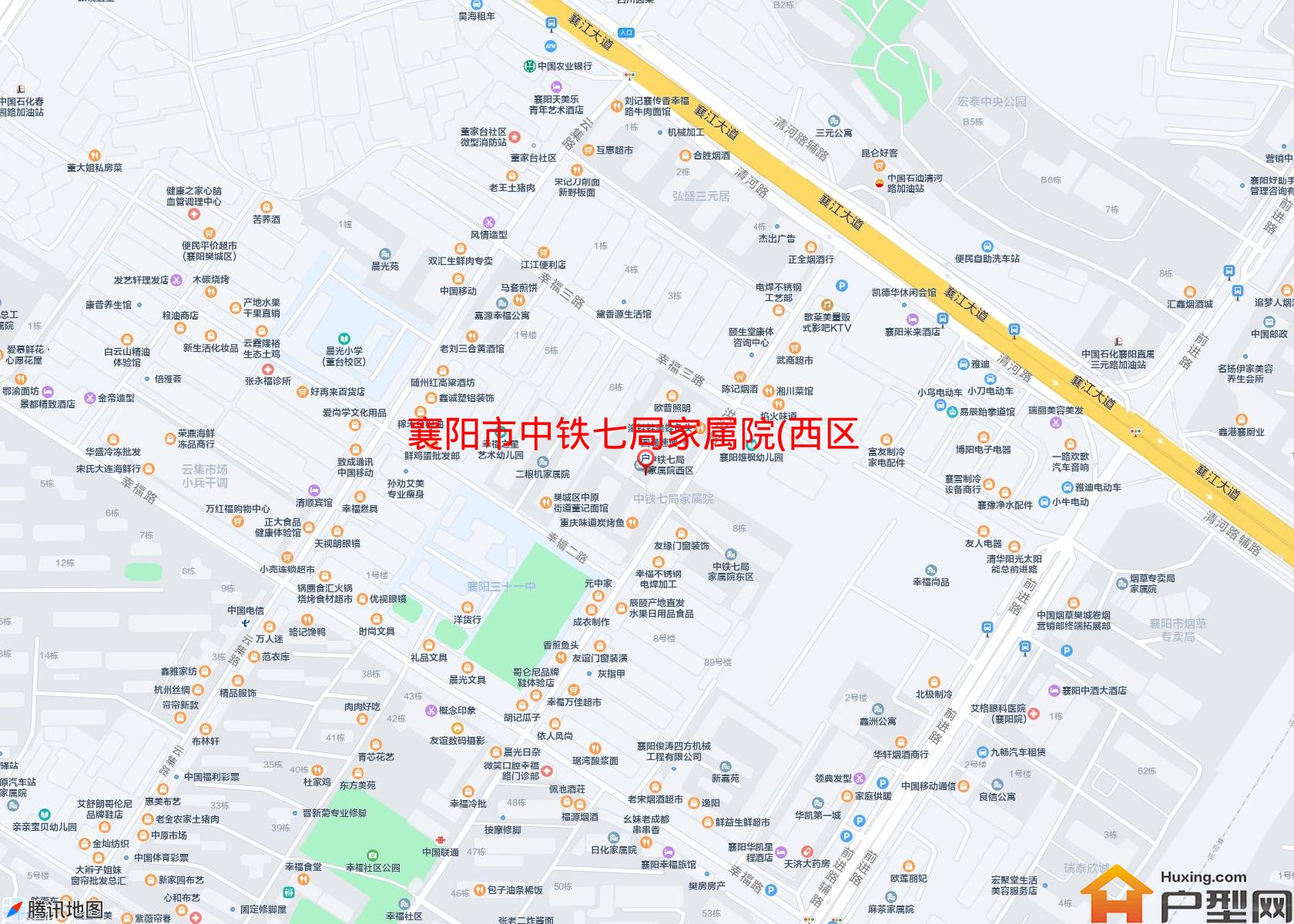 中铁七局家属院(西区)小区 - 户型网