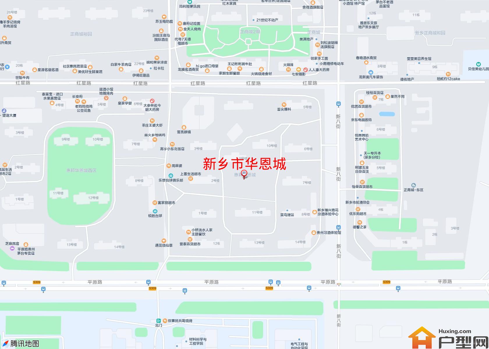 华恩城小区 - 户型网
