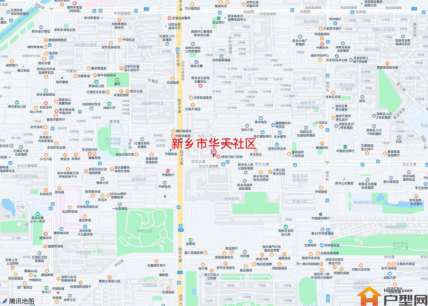 华天社区小区 - 户型网