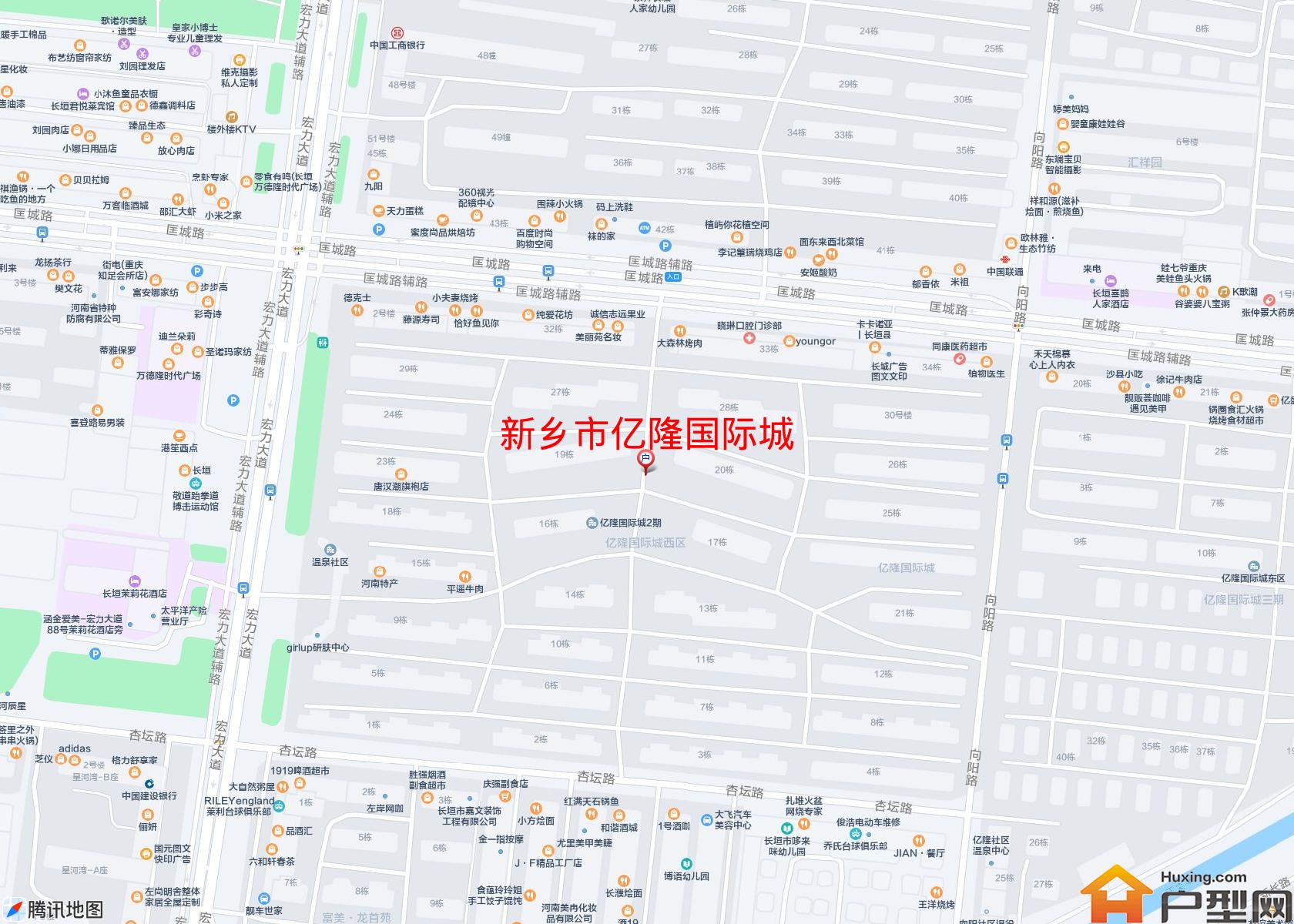 亿隆国际城小区 - 户型网