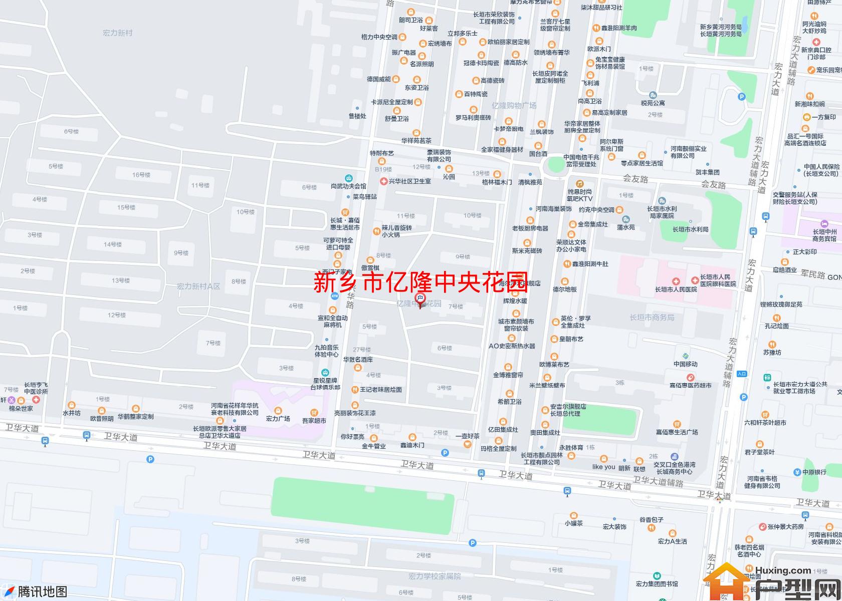 亿隆中央花园小区 - 户型网