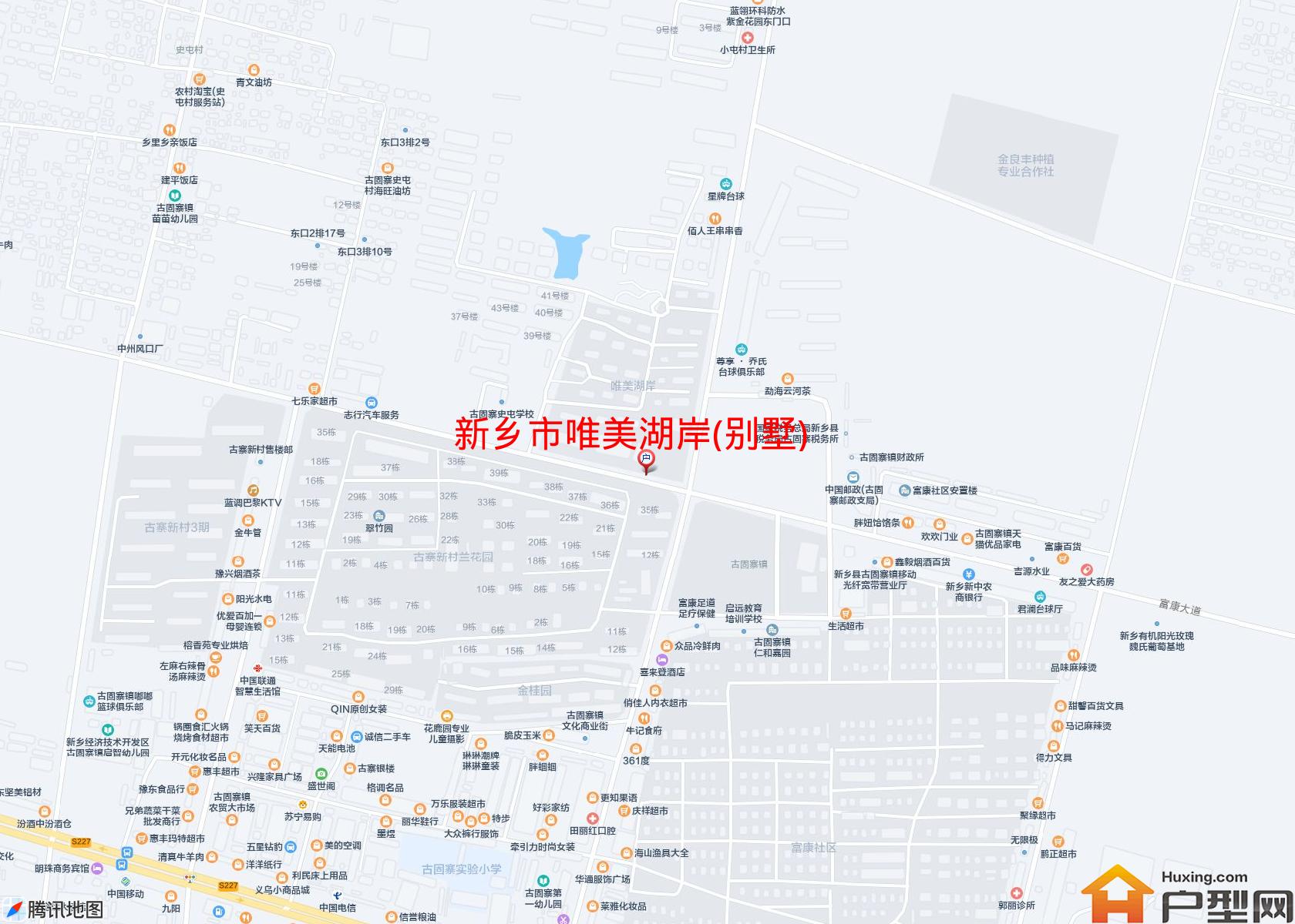 唯美湖岸(别墅)小区 - 户型网
