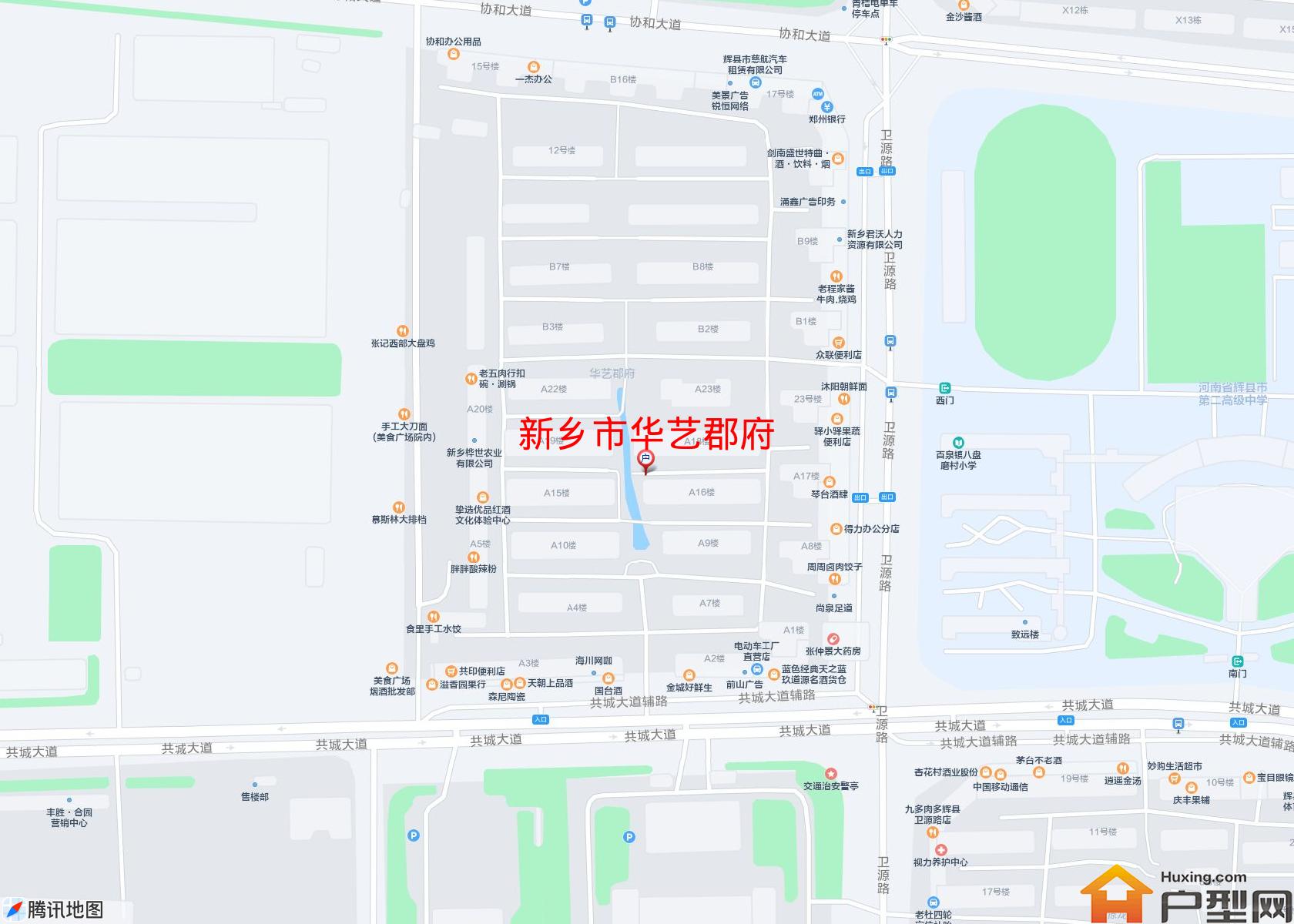 华艺郡府小区 - 户型网