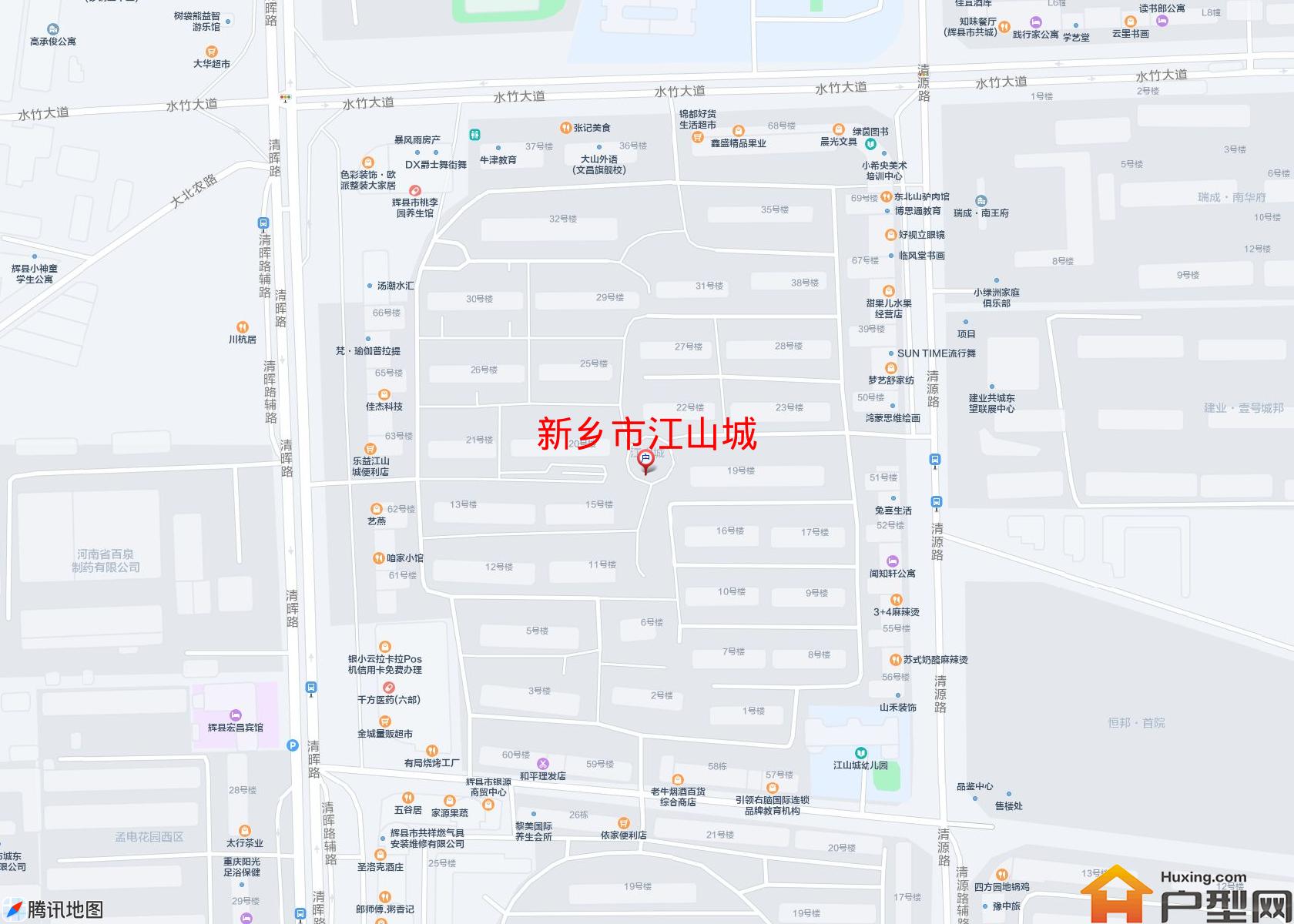 江山城小区 - 户型网
