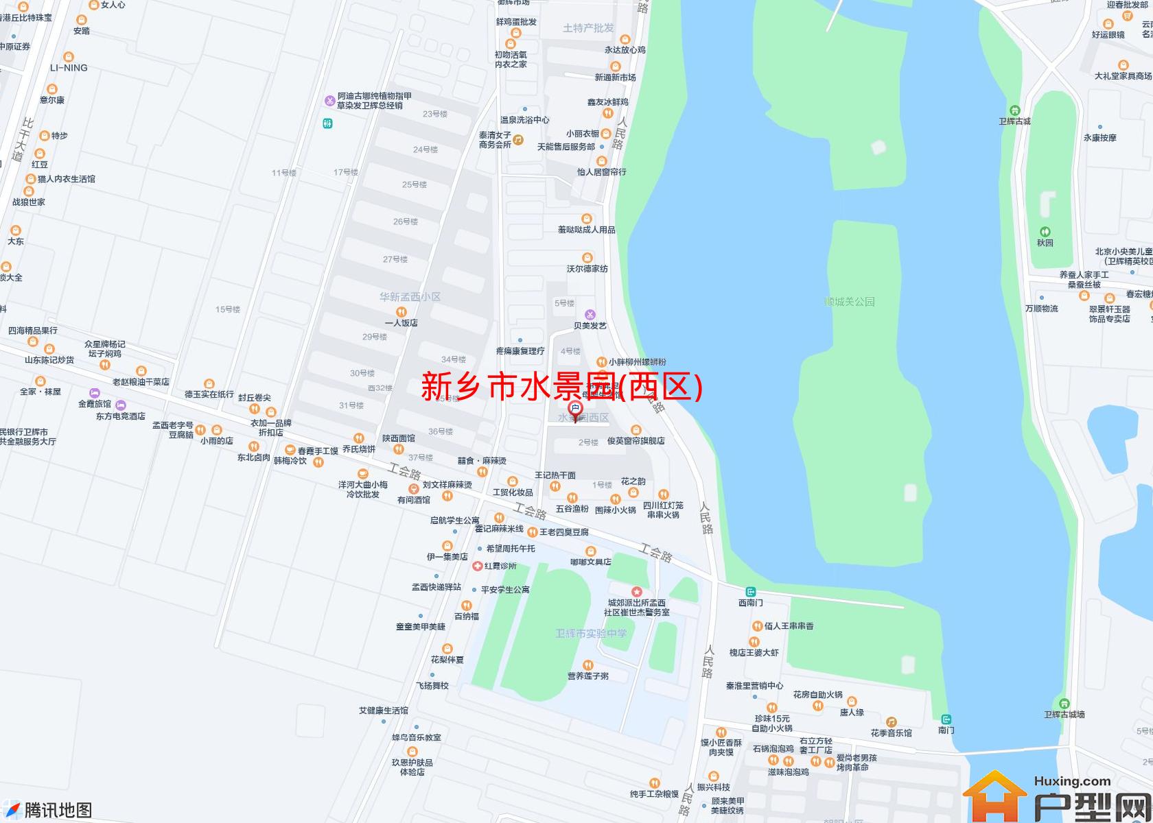 水景园(西区)小区 - 户型网
