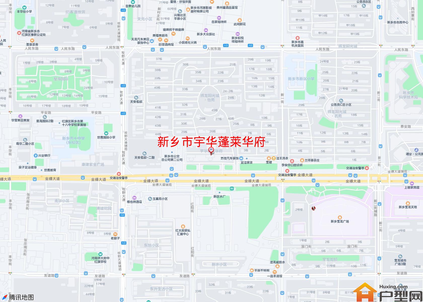 宇华蓬莱华府小区 - 户型网