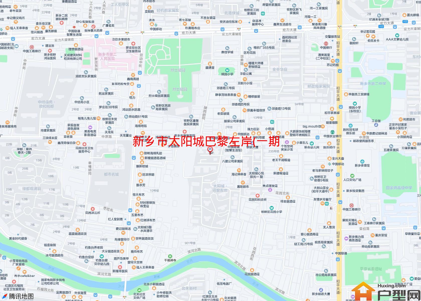 太阳城巴黎左岸(一期)小区 - 户型网