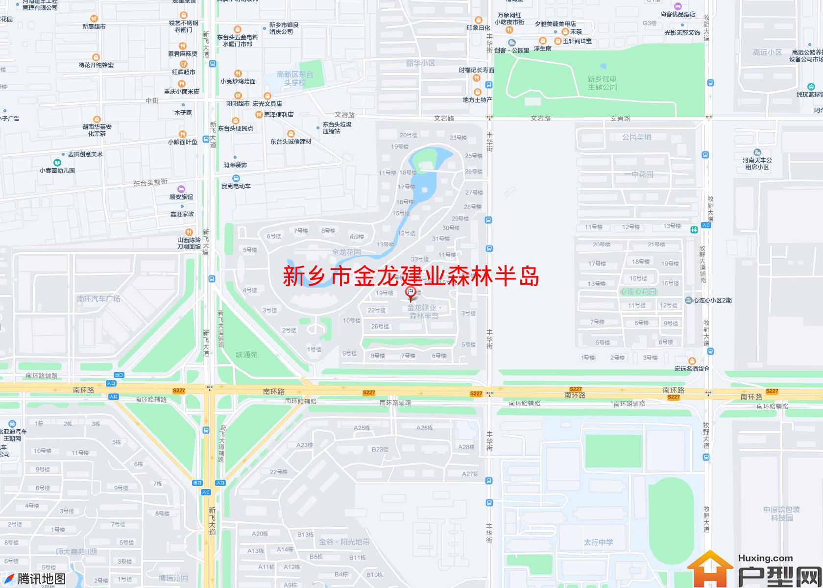 金龙建业森林半岛小区 - 户型网