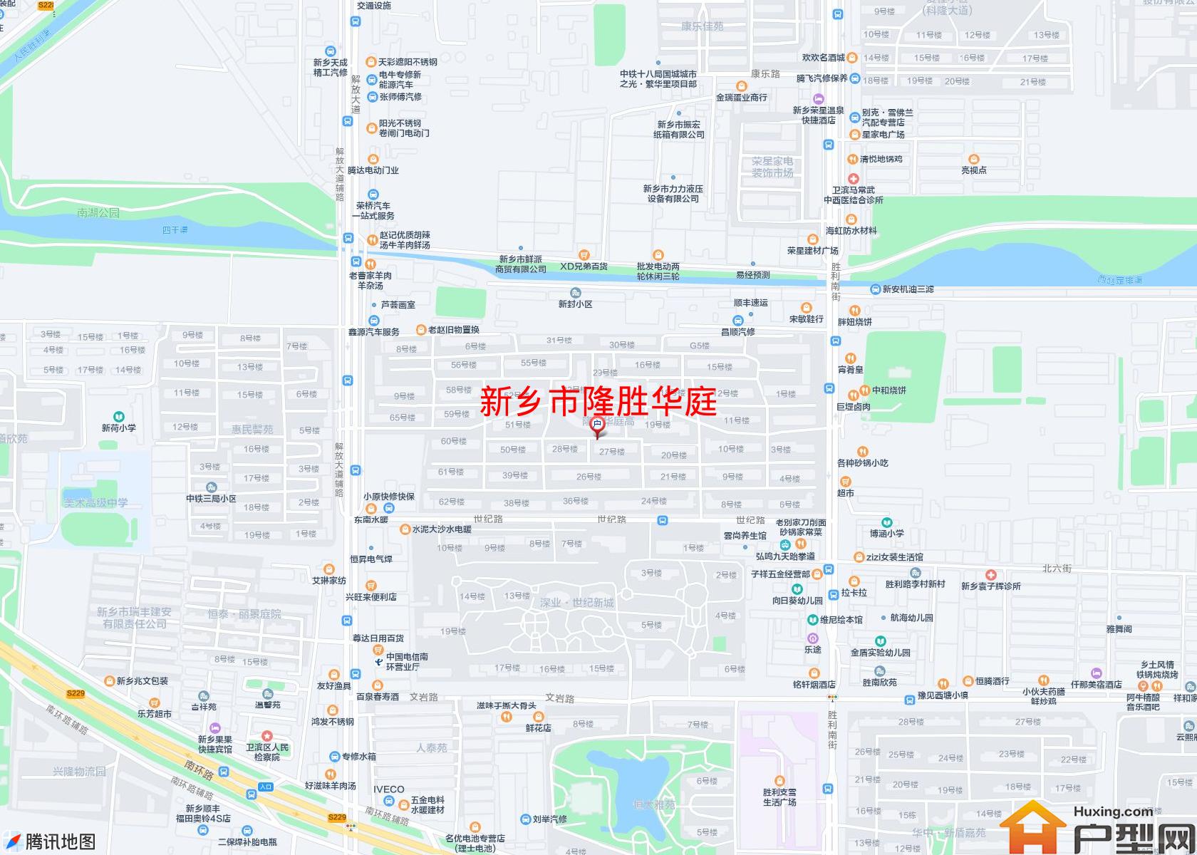 隆胜华庭小区 - 户型网