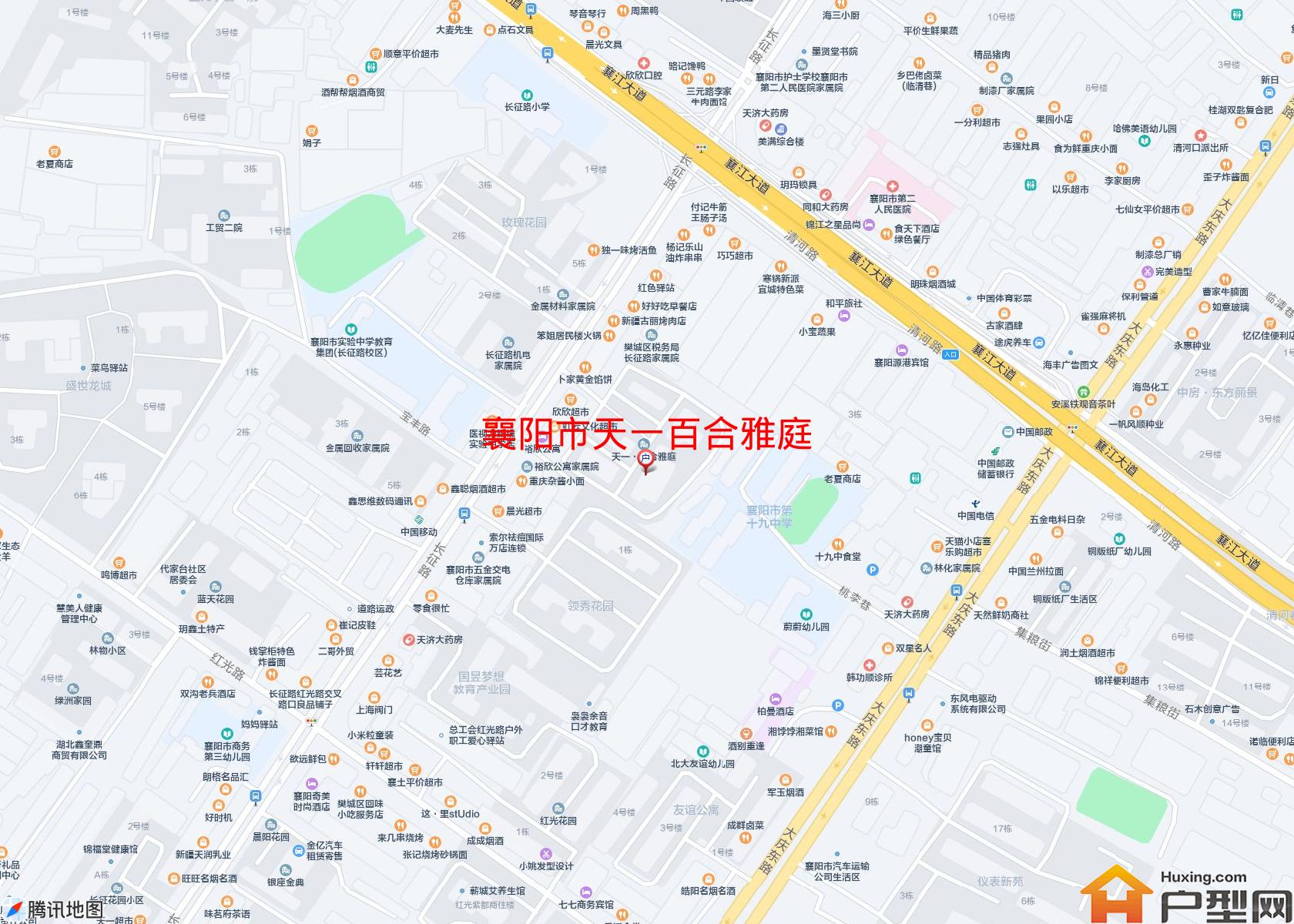 天一百合雅庭小区 - 户型网