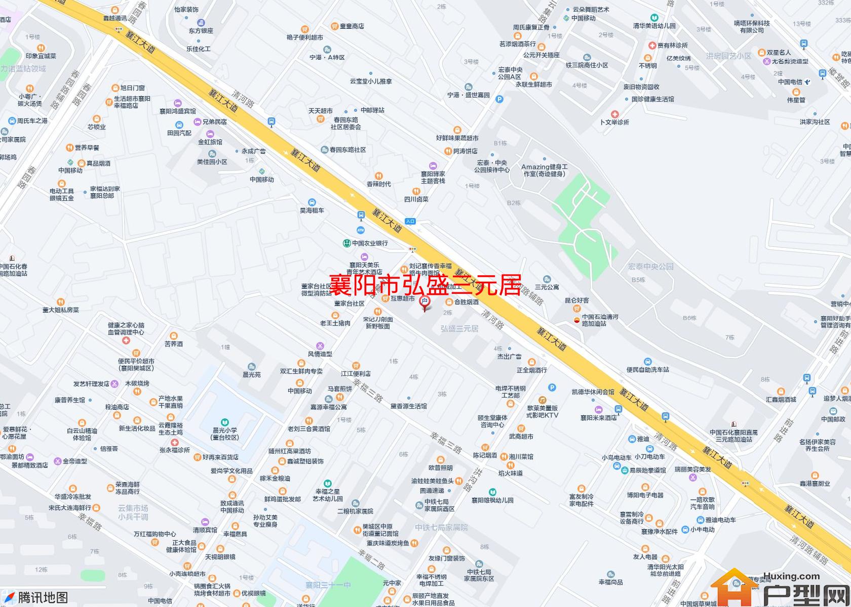 弘盛三元居小区 - 户型网