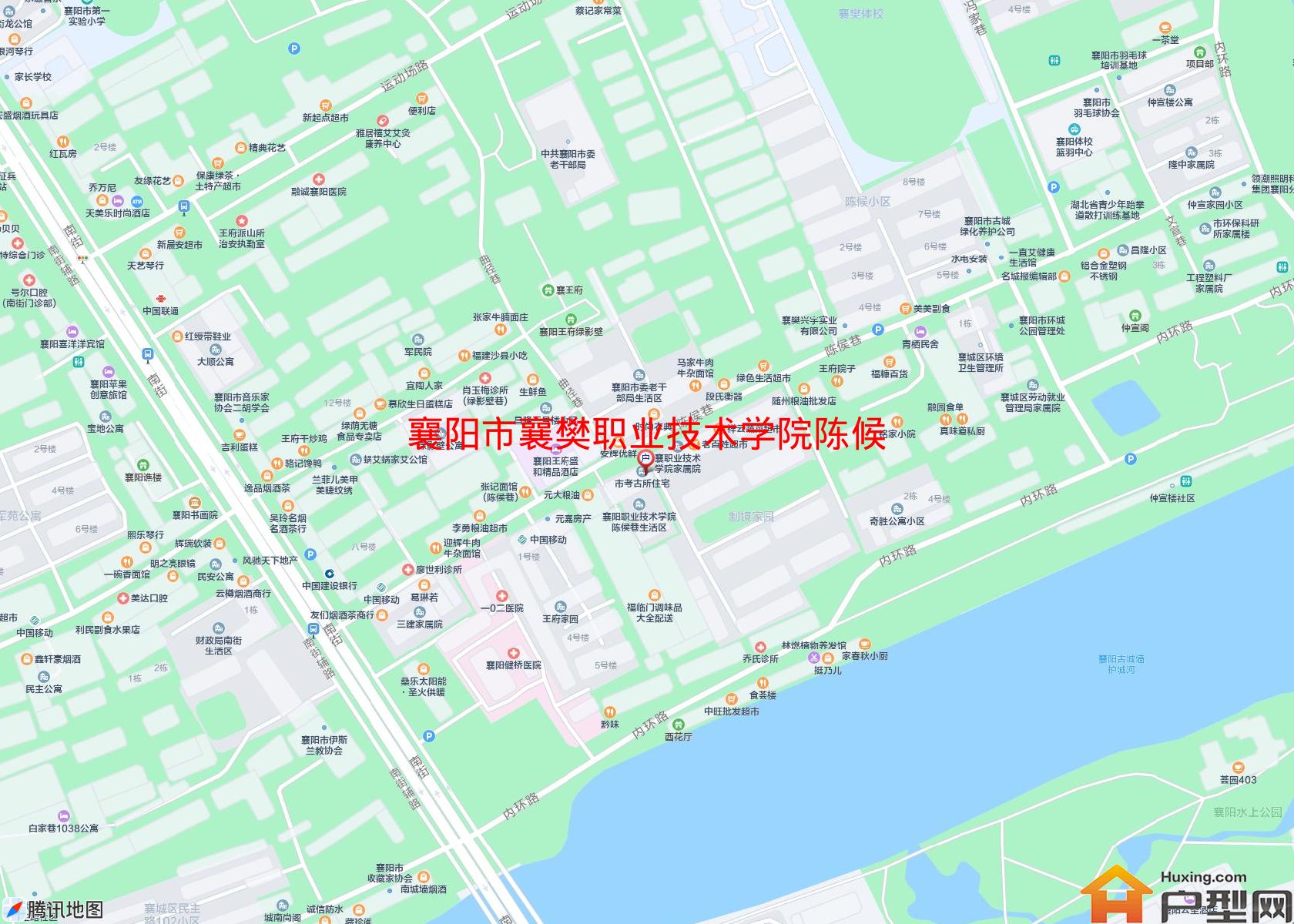 襄樊职业技术学院陈候巷生活区小区 - 户型网