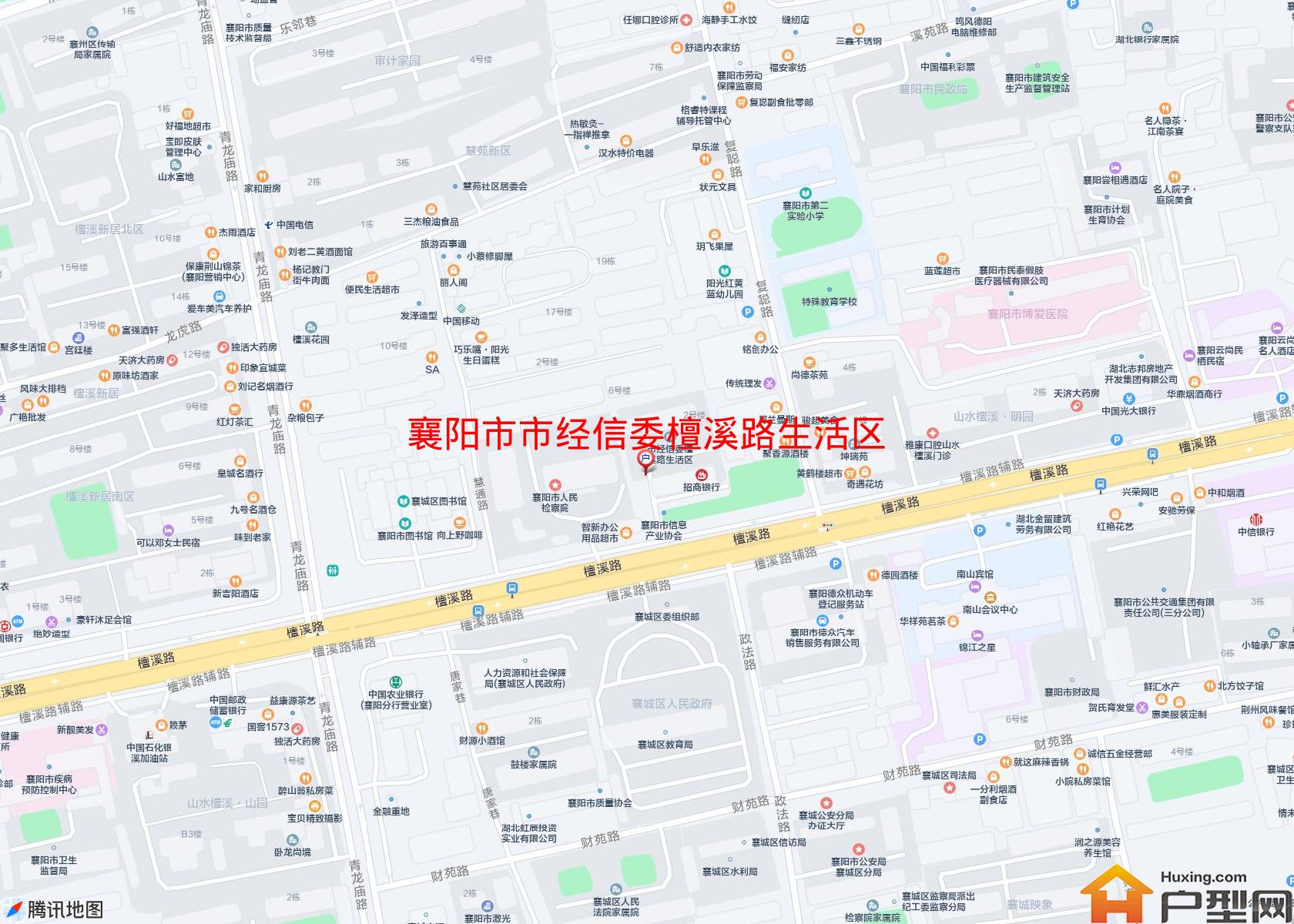 市经信委檀溪路生活区小区 - 户型网