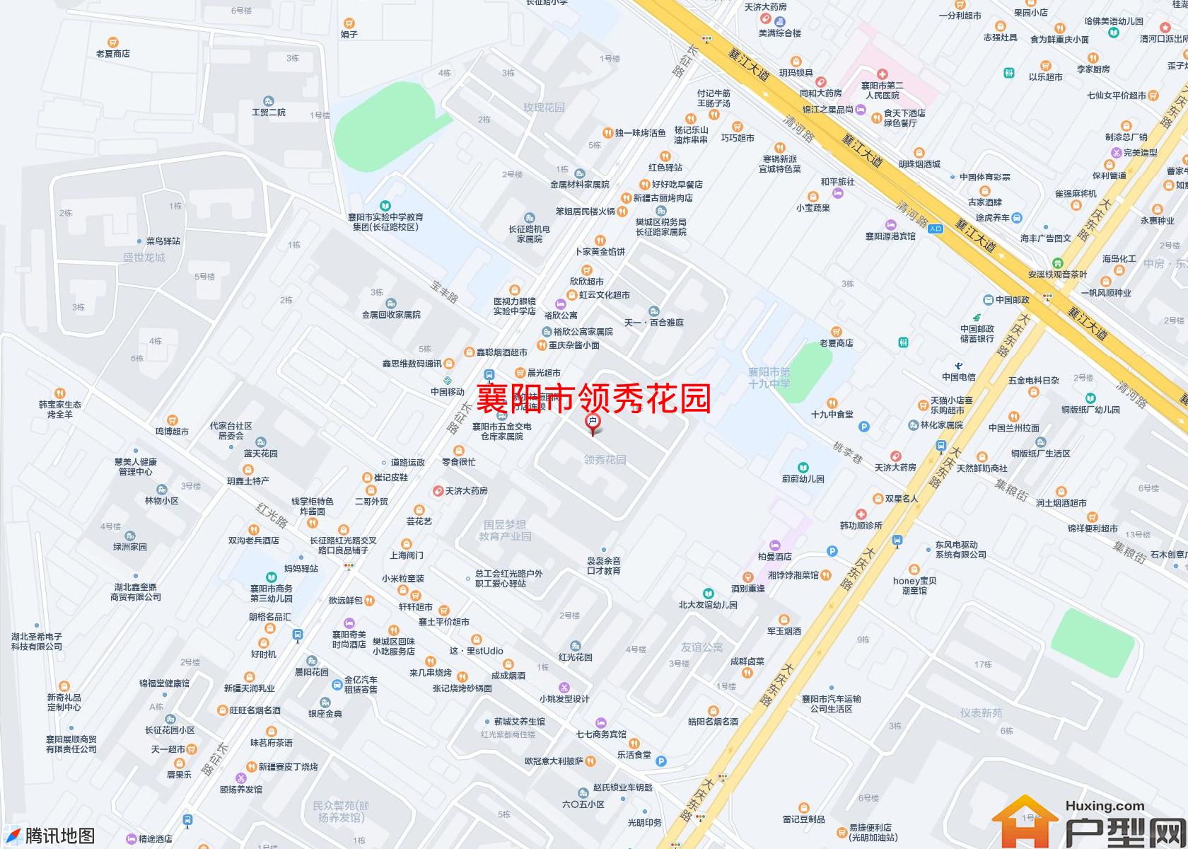 领秀花园小区 - 户型网