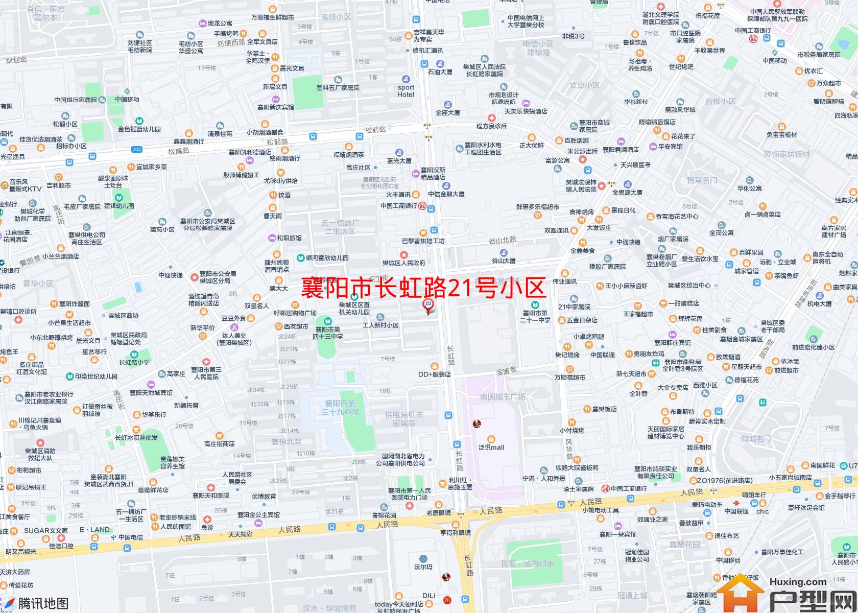 长虹路21号小区小区 - 户型网
