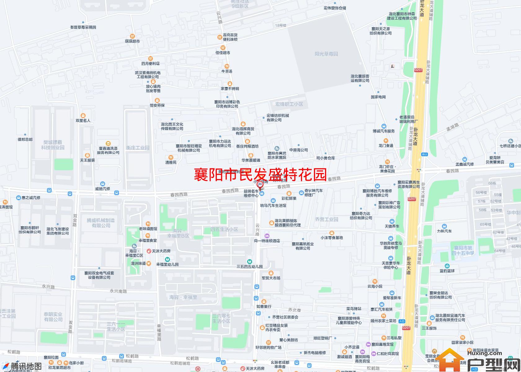 民发盛特花园小区 - 户型网