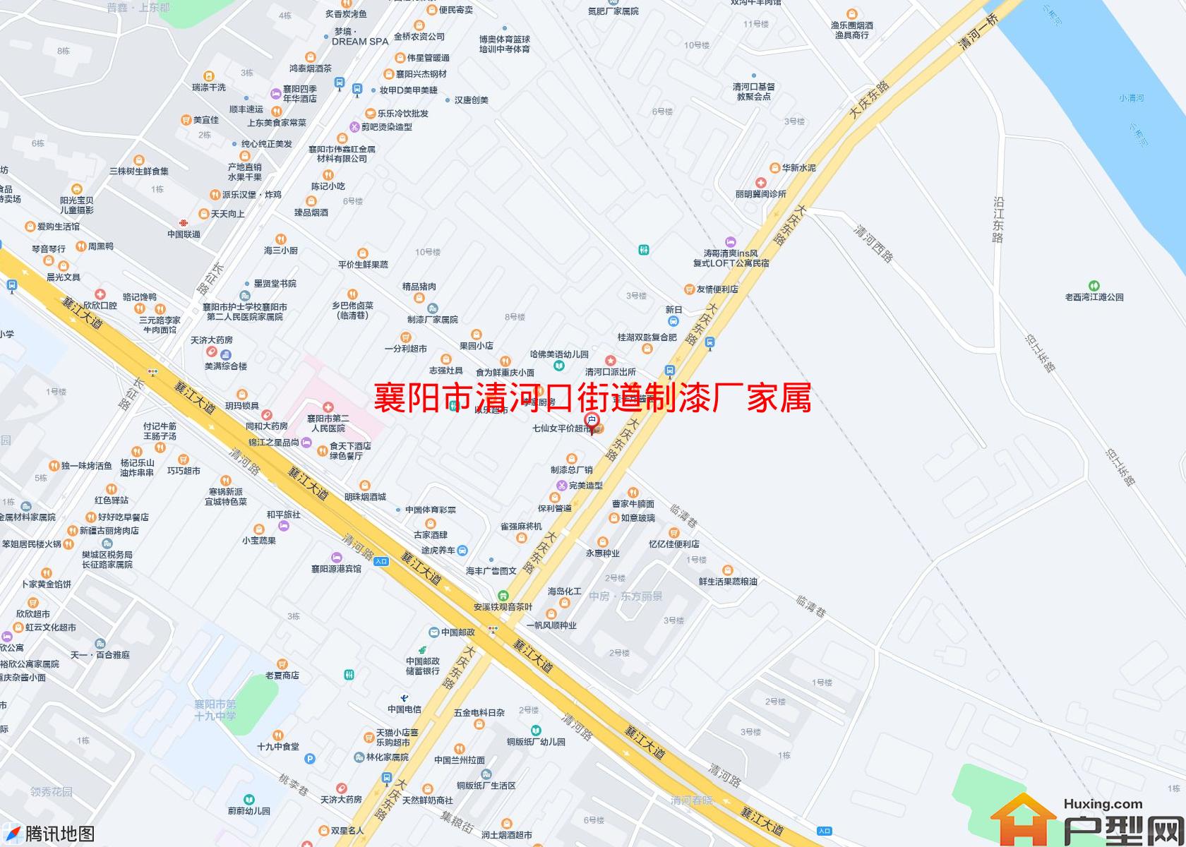 清河口街道制漆厂家属院小区 - 户型网