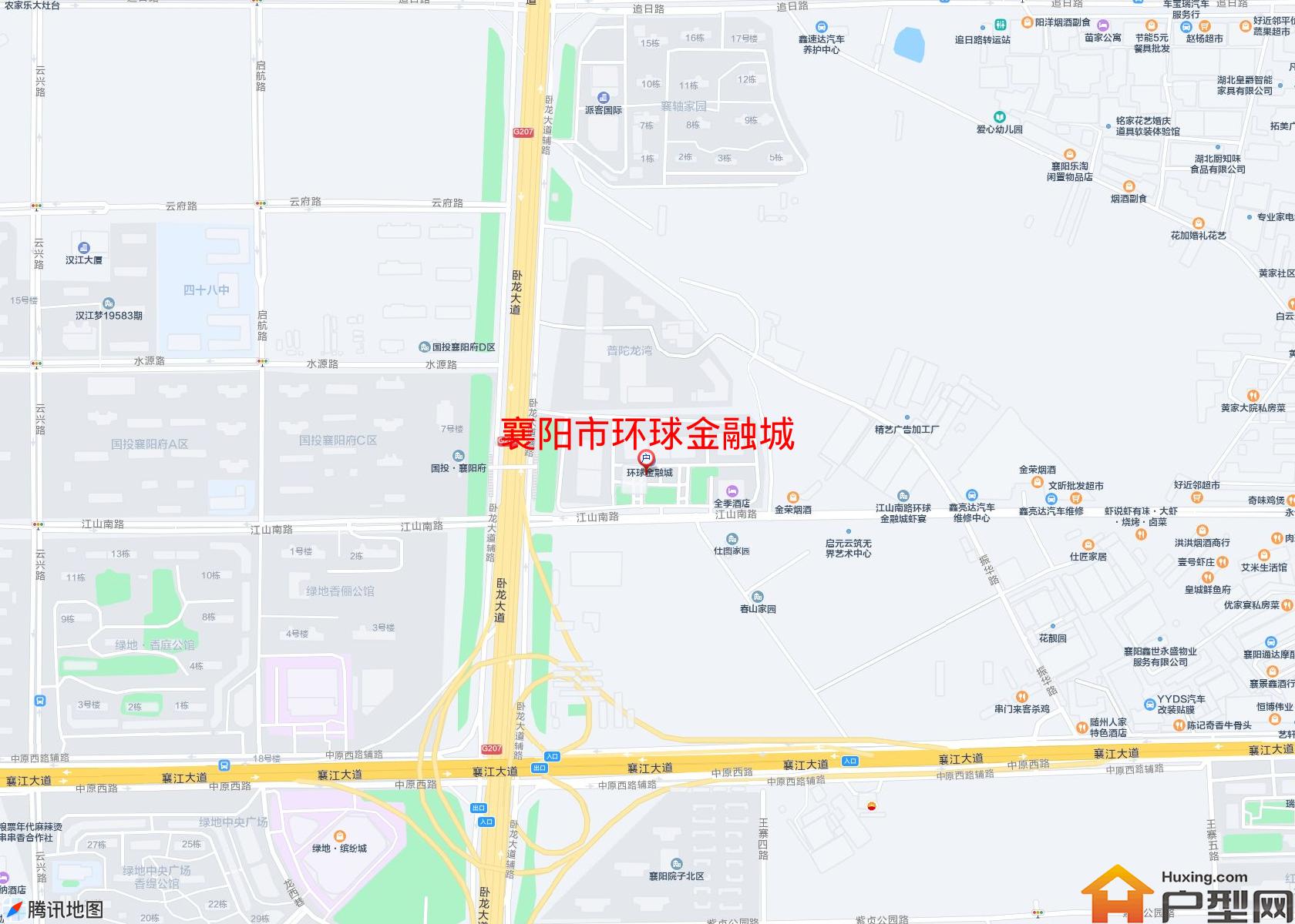 环球金融城小区 - 户型网
