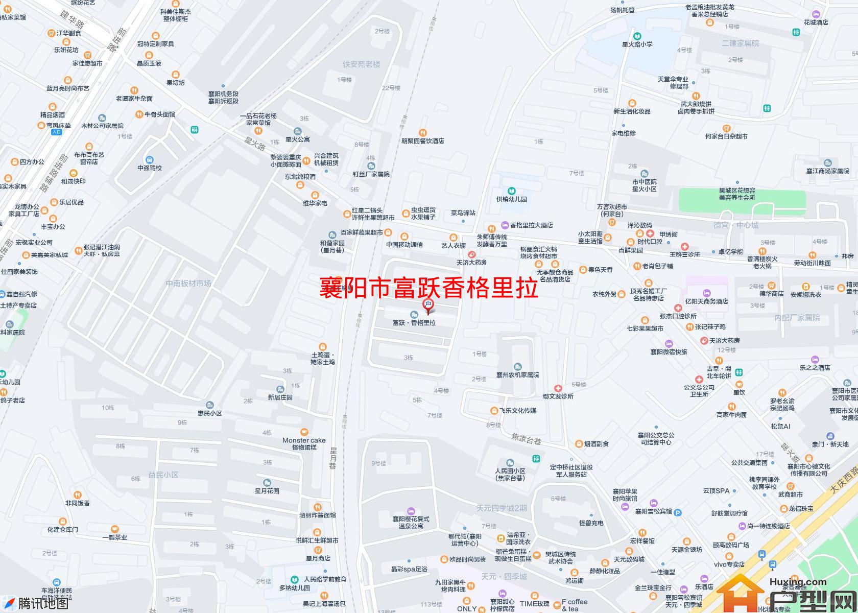富跃香格里拉小区 - 户型网