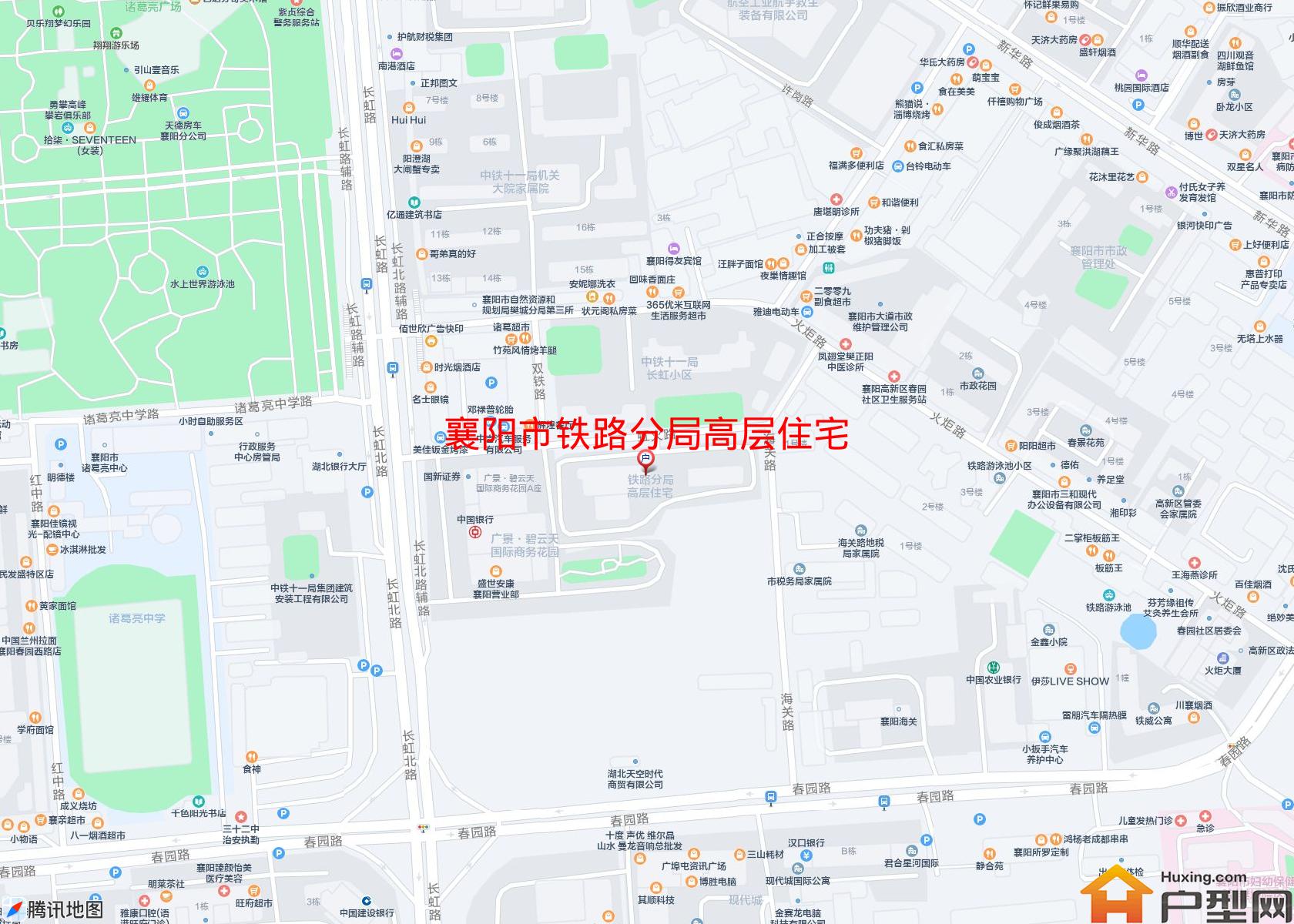 铁路分局高层住宅小区 - 户型网