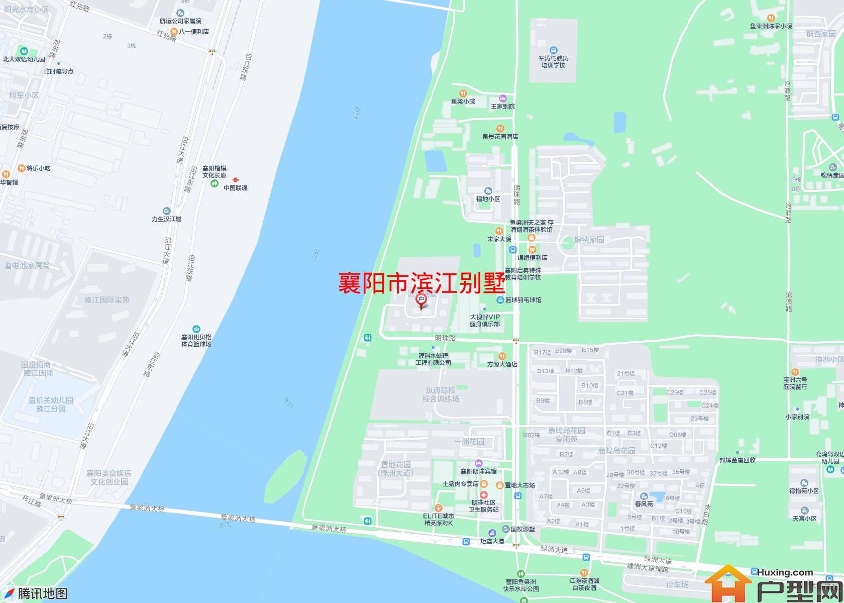 滨江别墅小区 - 户型网