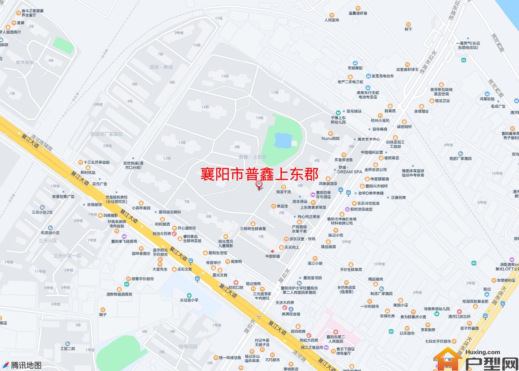 普鑫上东郡小区 - 户型网