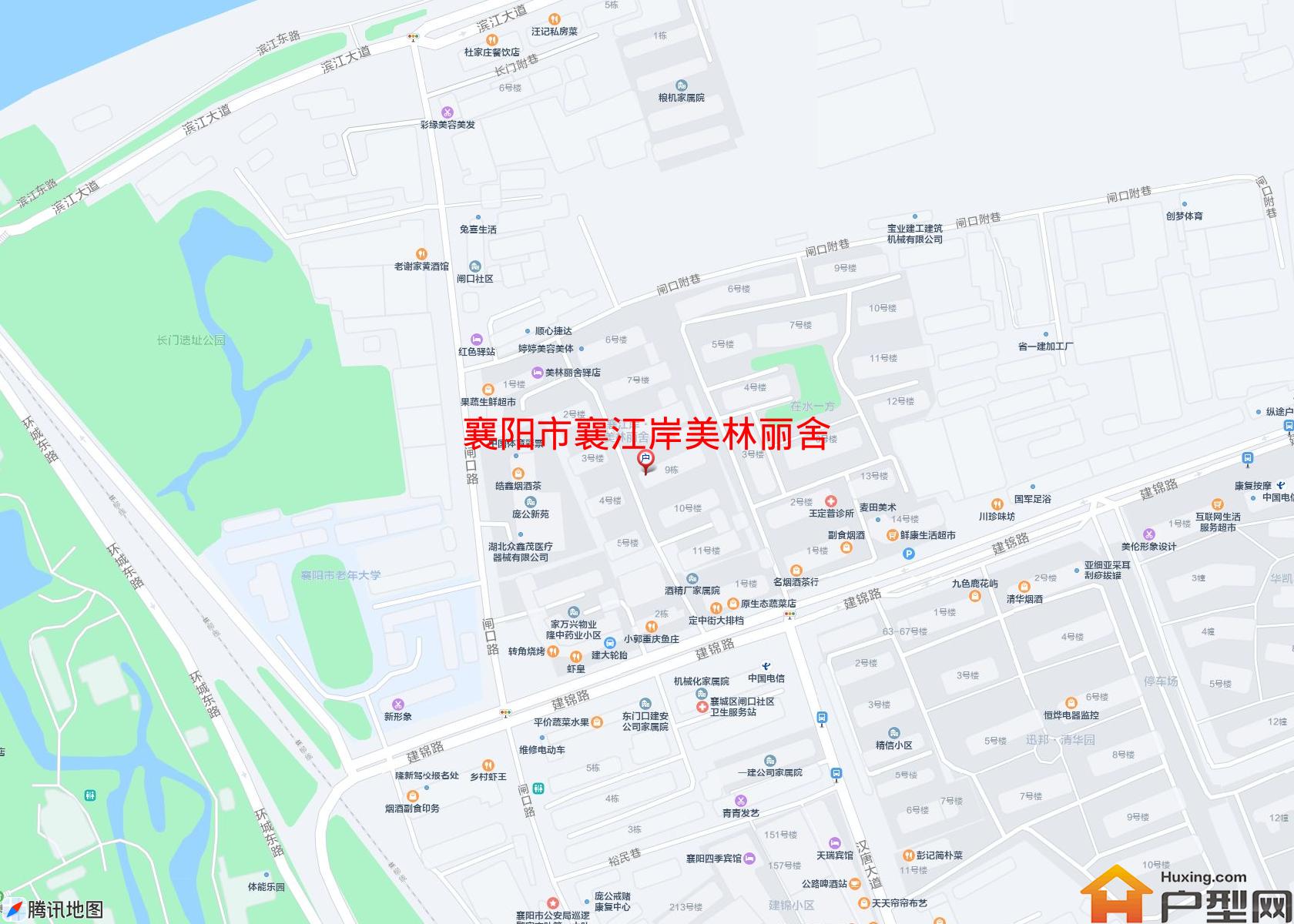 襄江岸美林丽舍小区 - 户型网