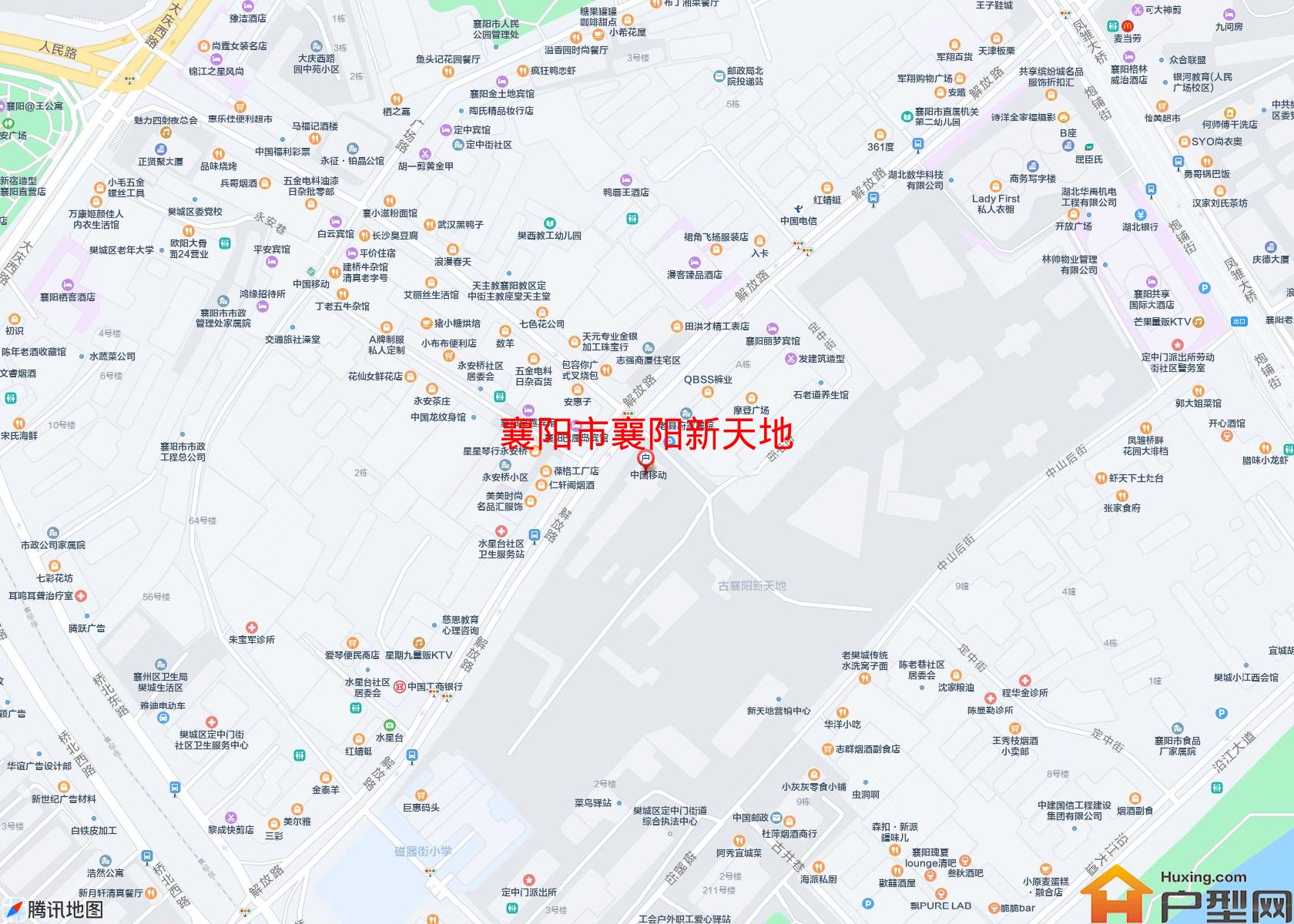 襄阳新天地小区 - 户型网