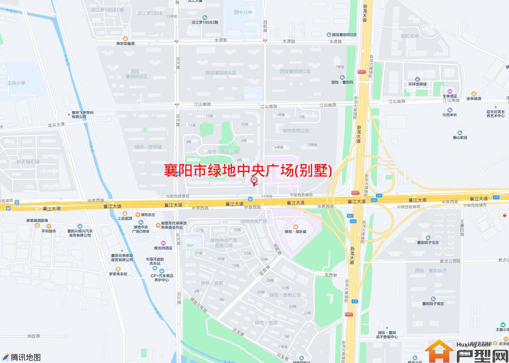 绿地中央广场(别墅)小区 - 户型网