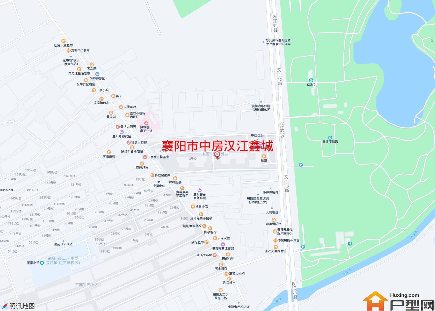 中房汉江鑫城小区 - 户型网