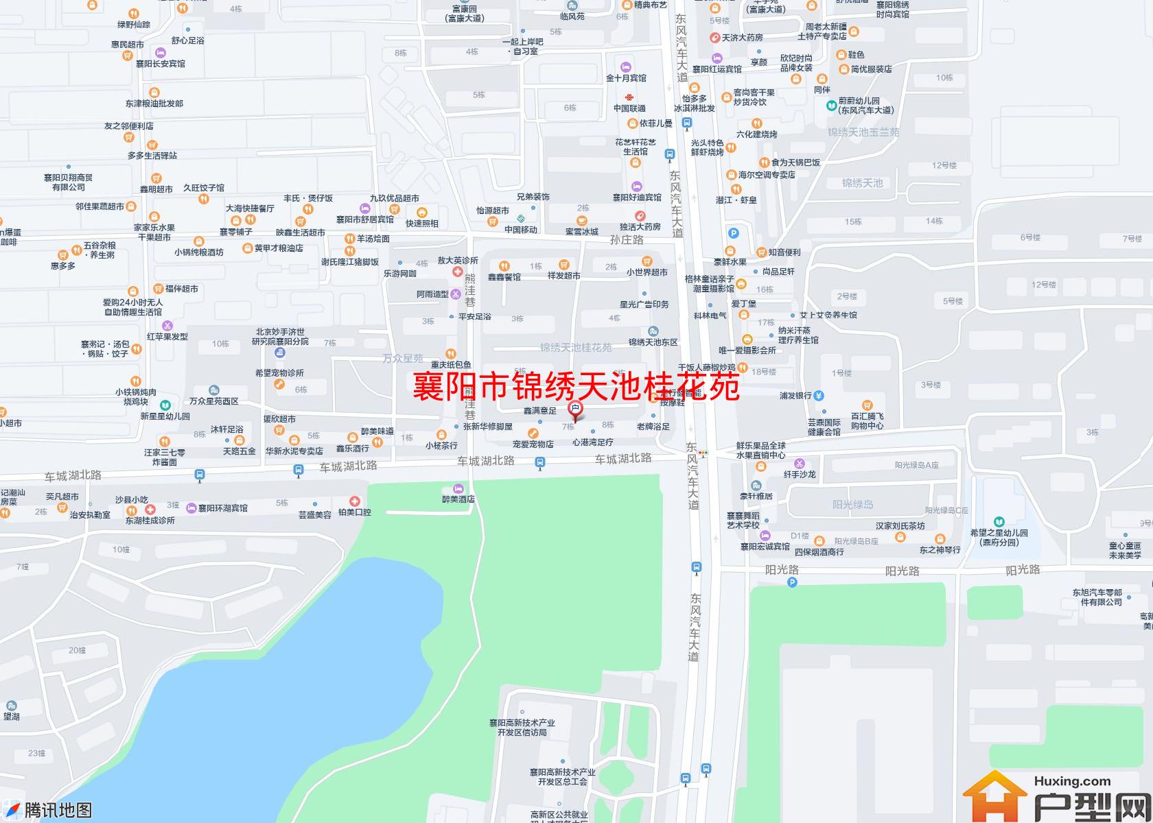 锦绣天池桂花苑小区 - 户型网