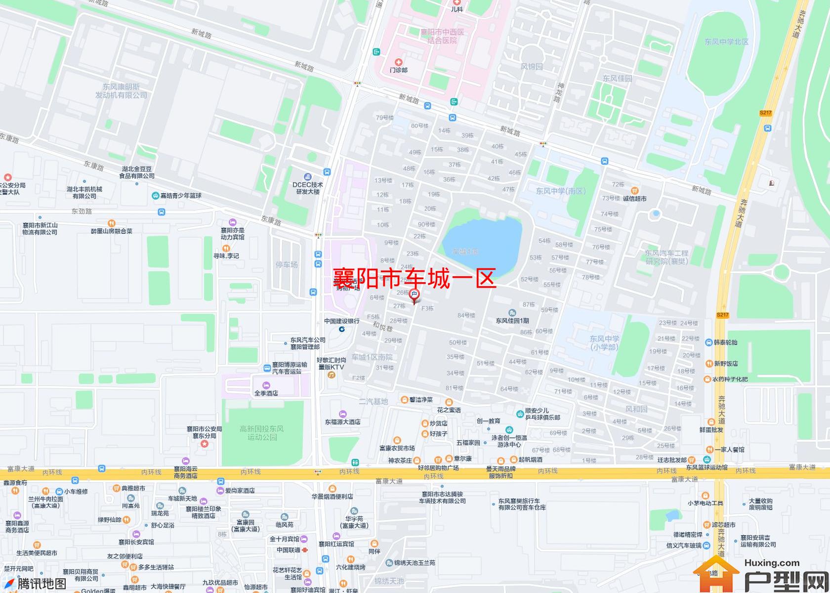 车城一区小区 - 户型网