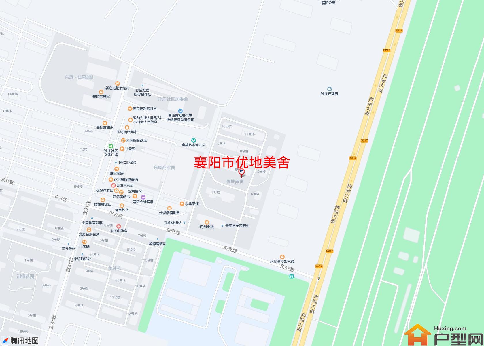 优地美舍小区 - 户型网
