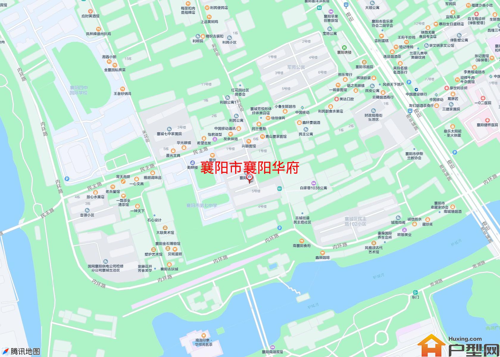 襄阳华府小区 - 户型网