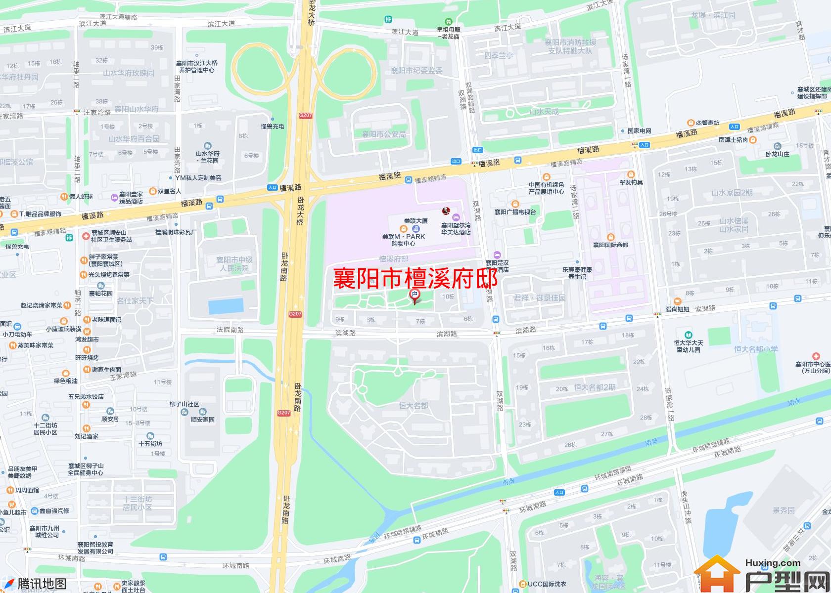 檀溪府邸小区 - 户型网