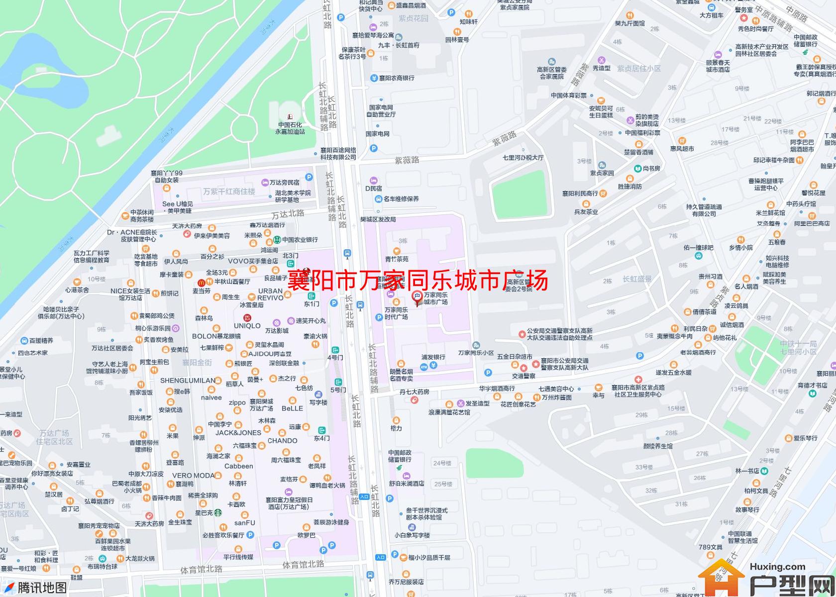 万家同乐城市广场小区 - 户型网