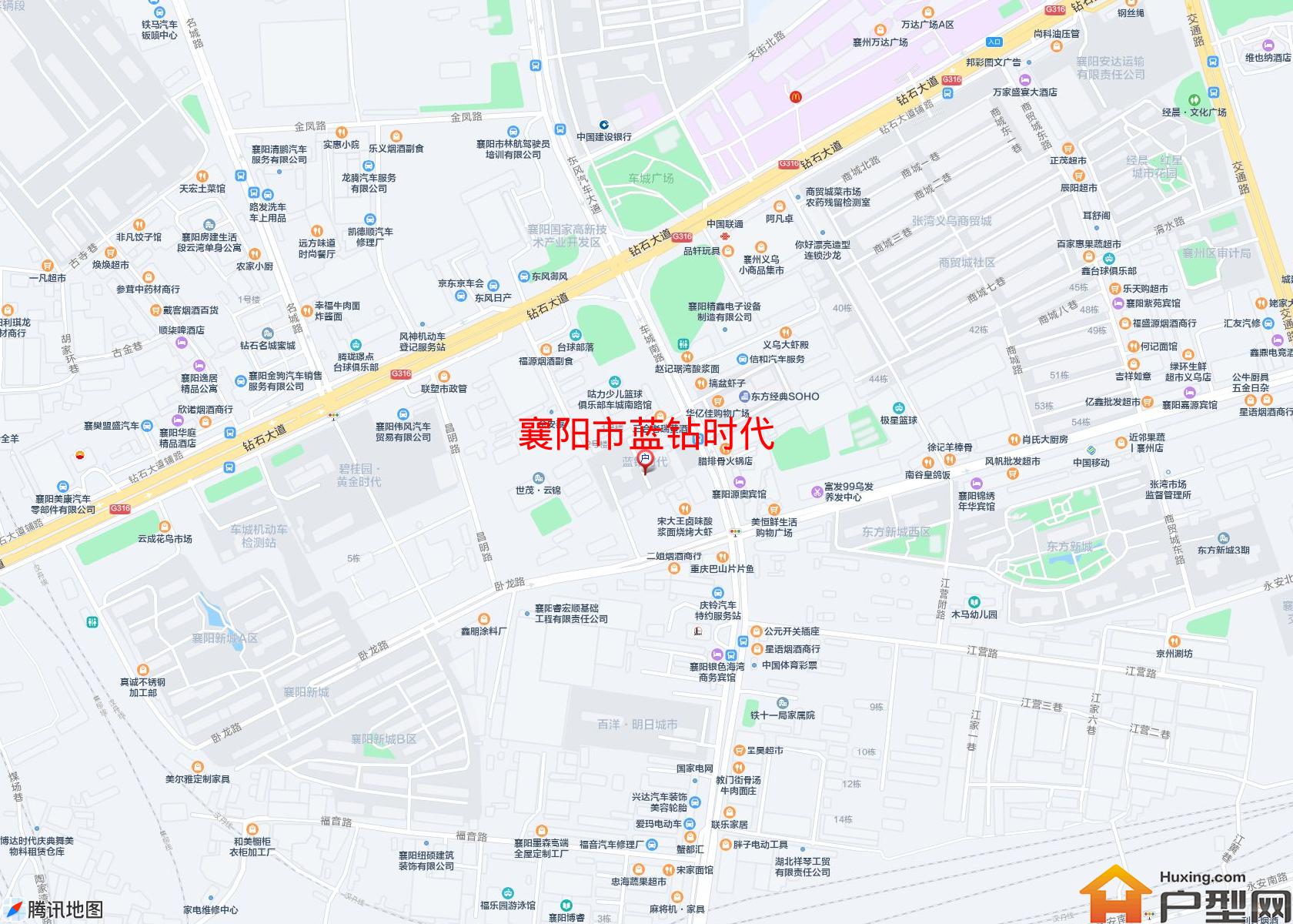 蓝钻时代小区 - 户型网