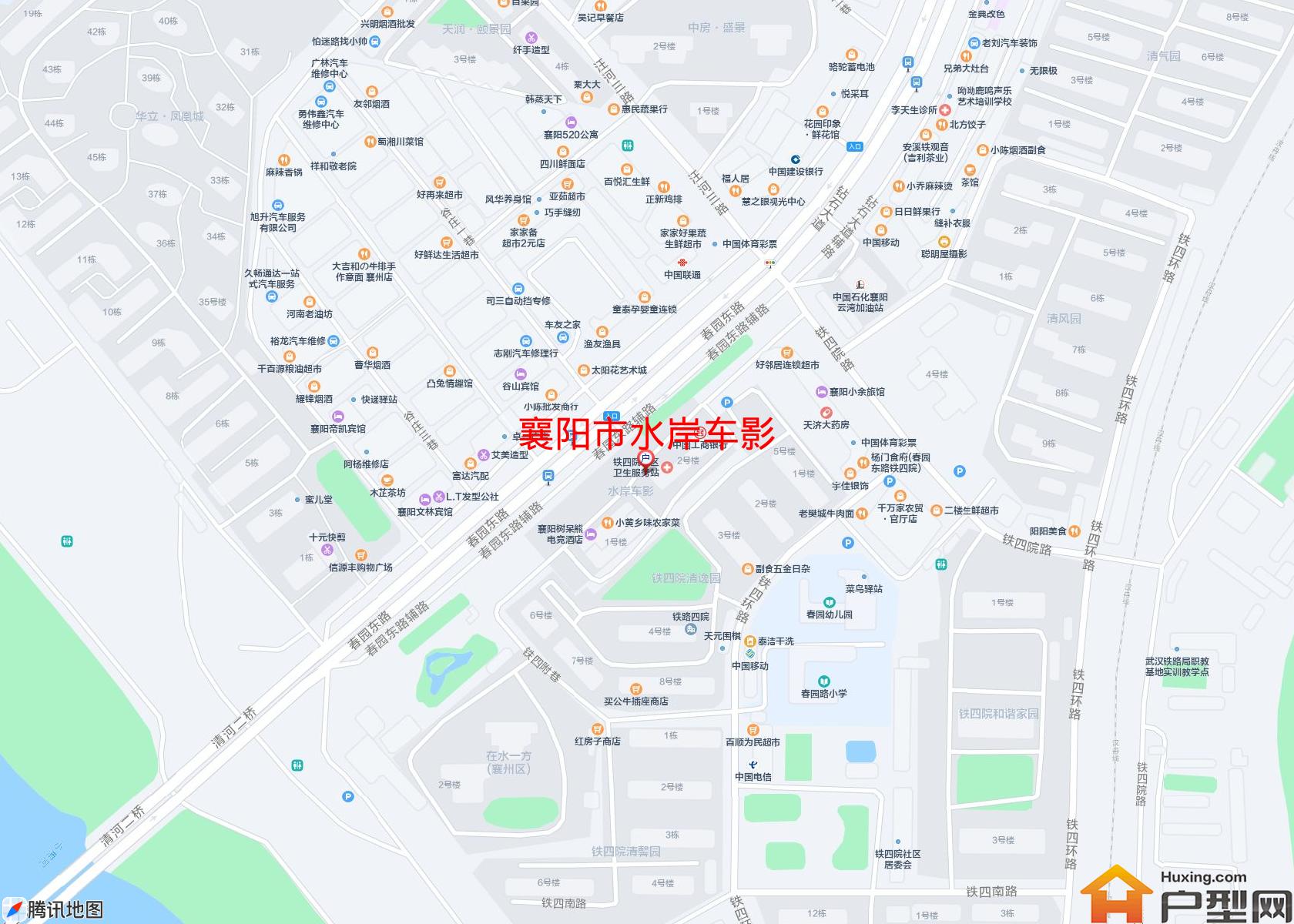 水岸车影小区 - 户型网