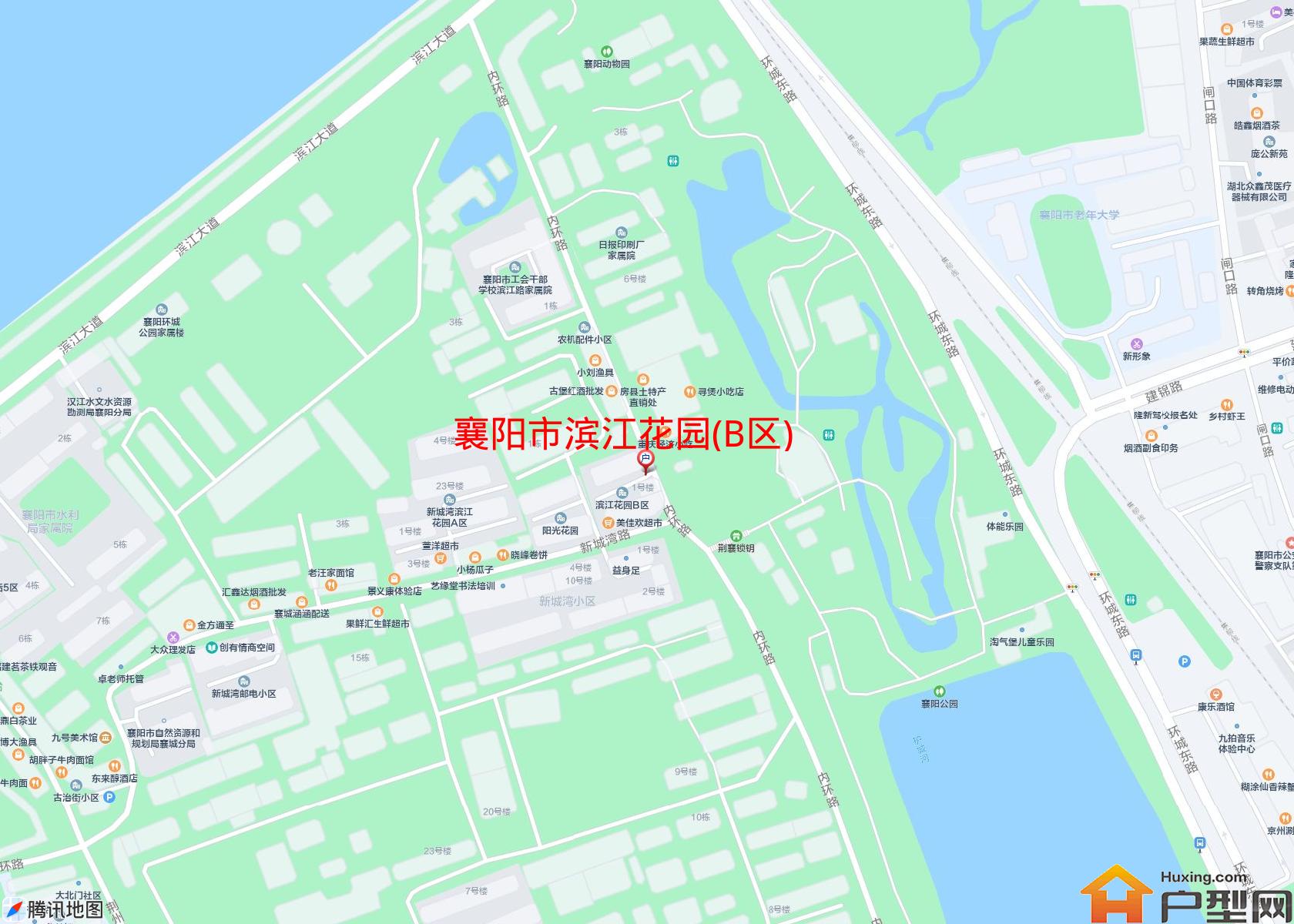 滨江花园(B区)小区 - 户型网