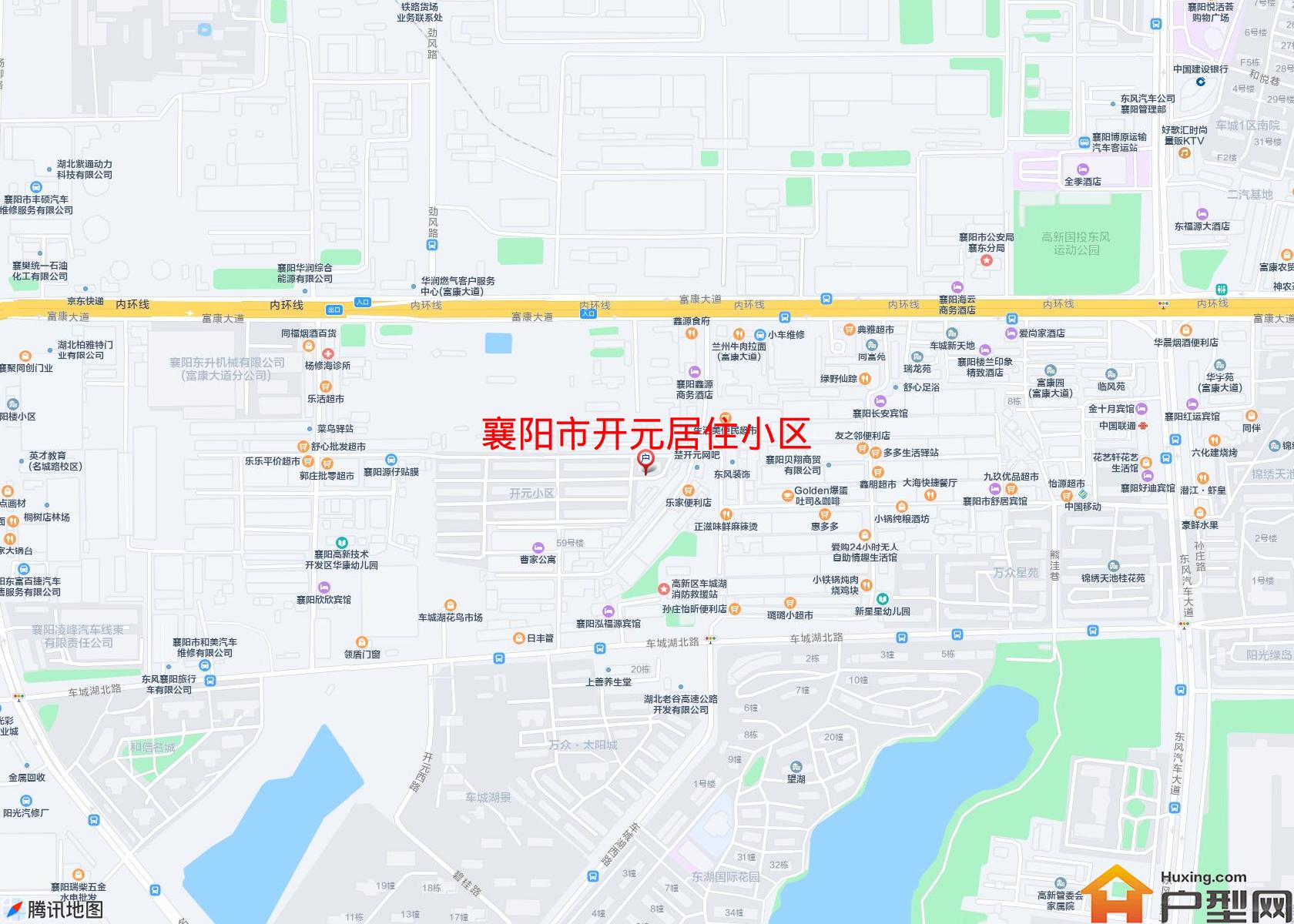 开元居住小区小区 - 户型网