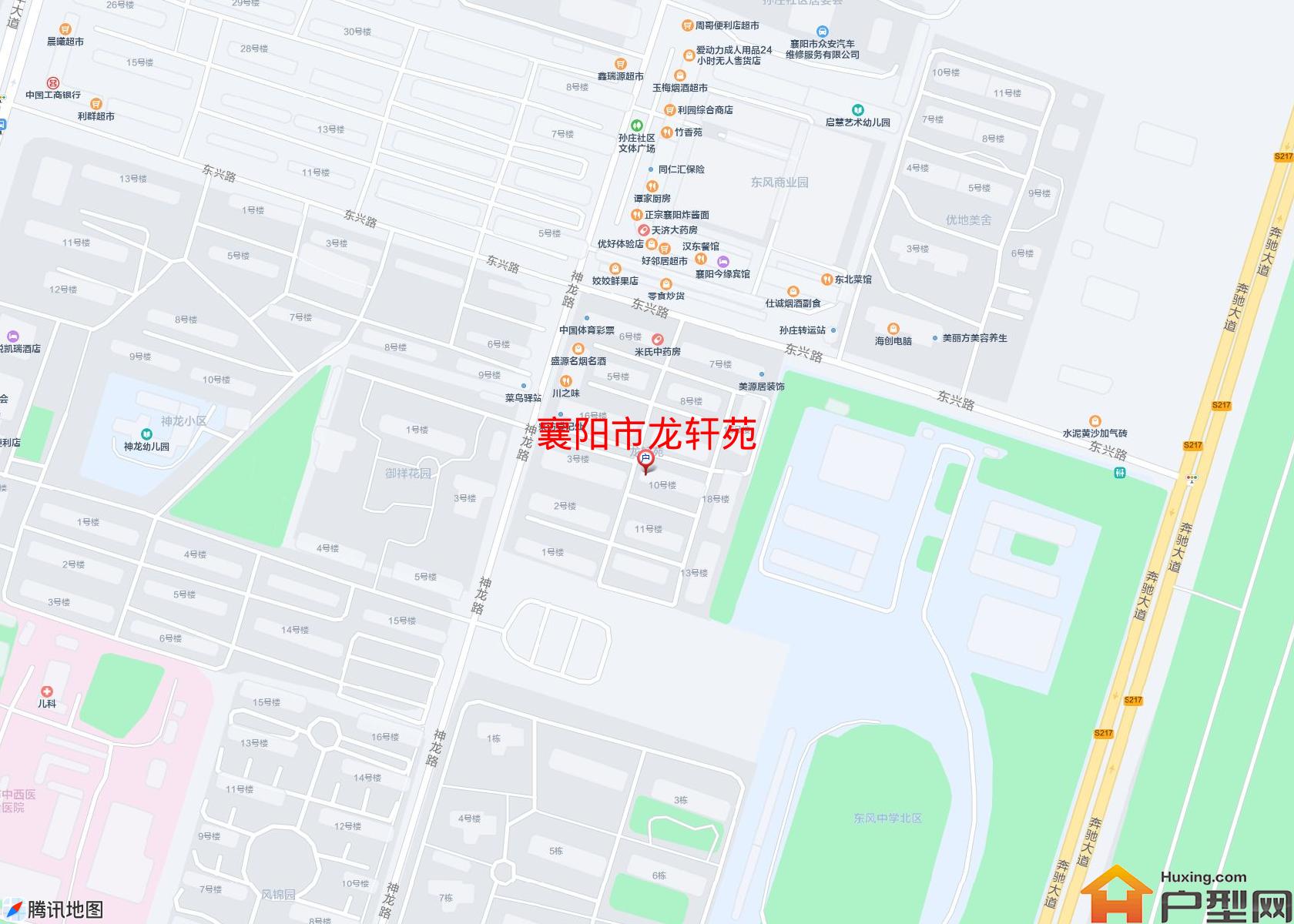 龙轩苑小区 - 户型网