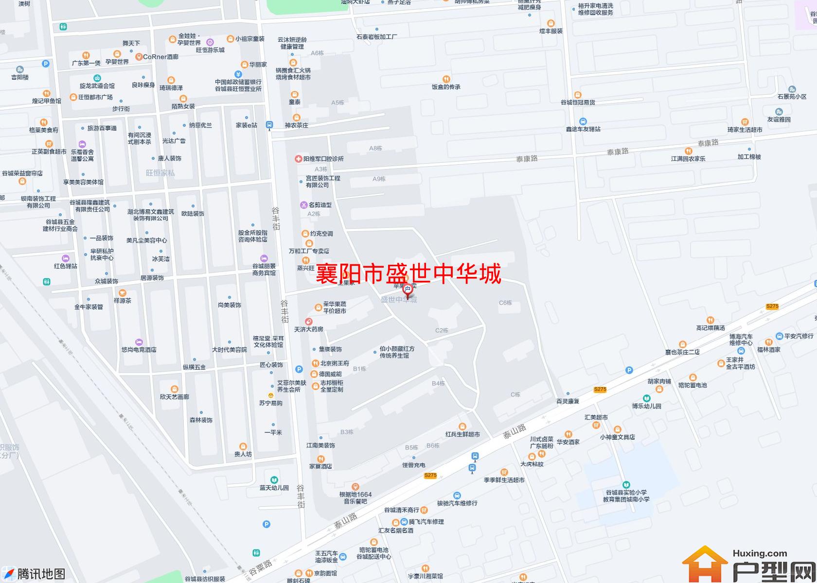 盛世中华城小区 - 户型网