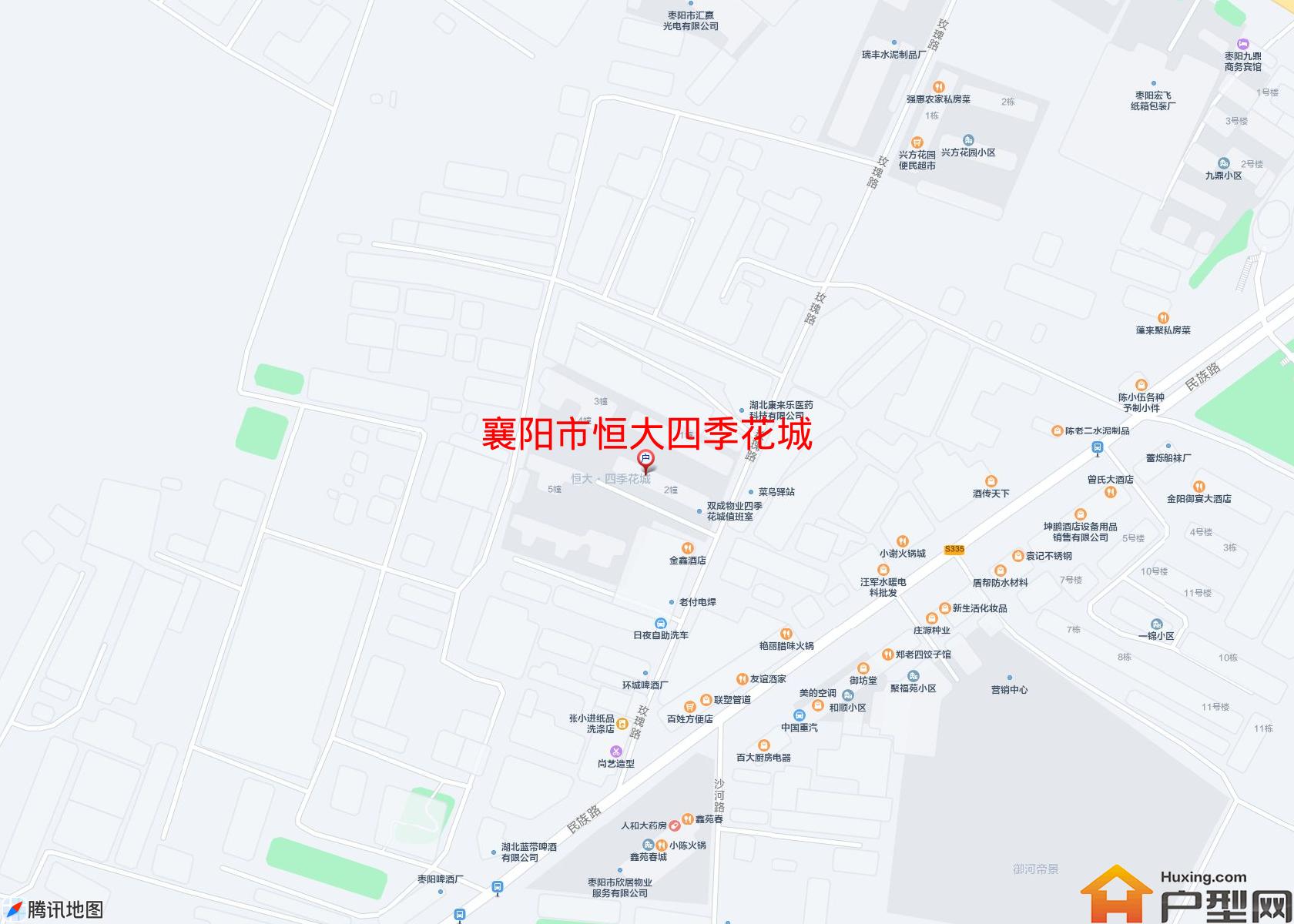恒大四季花城小区 - 户型网